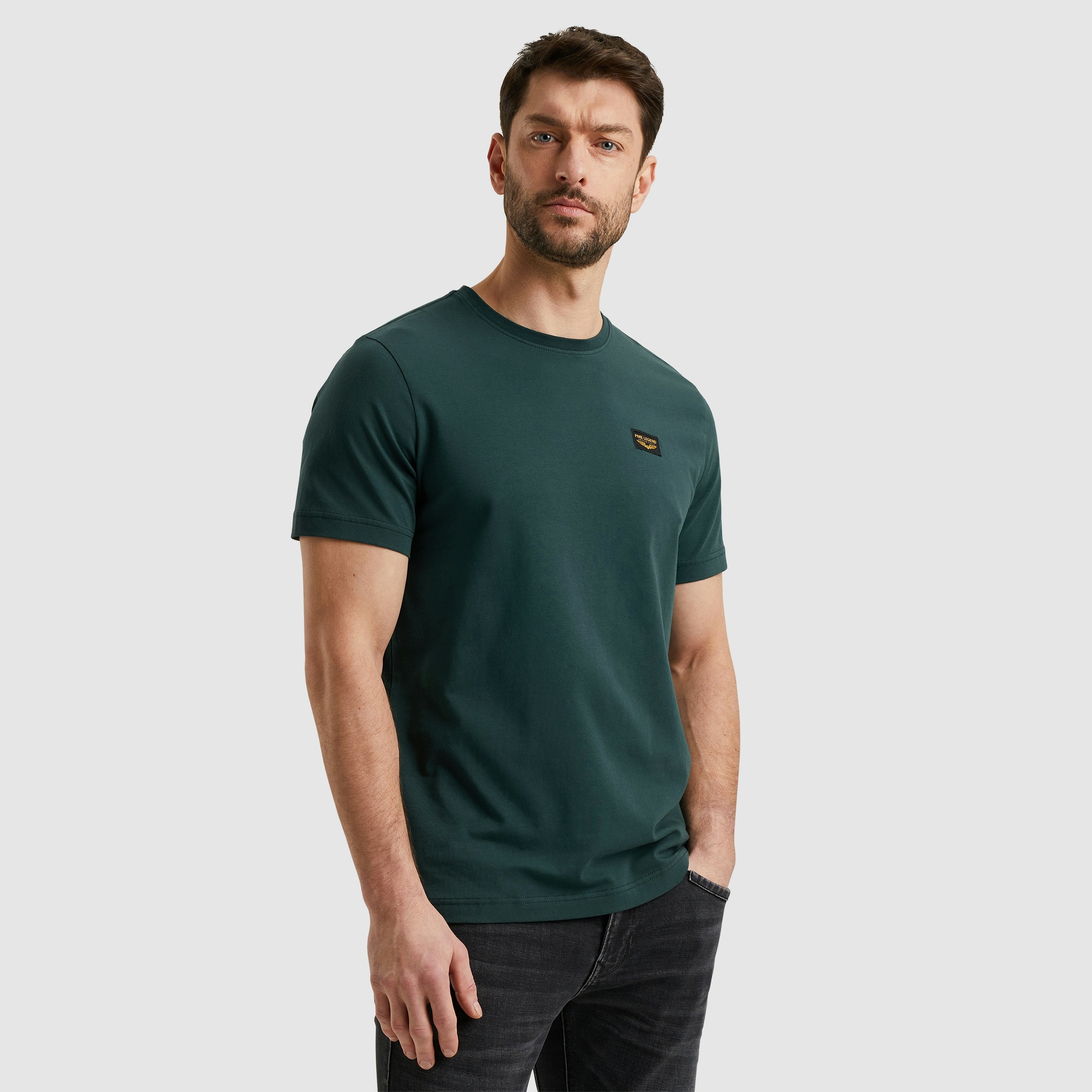 PME LEGEND T-Shirt, mit Logobadge