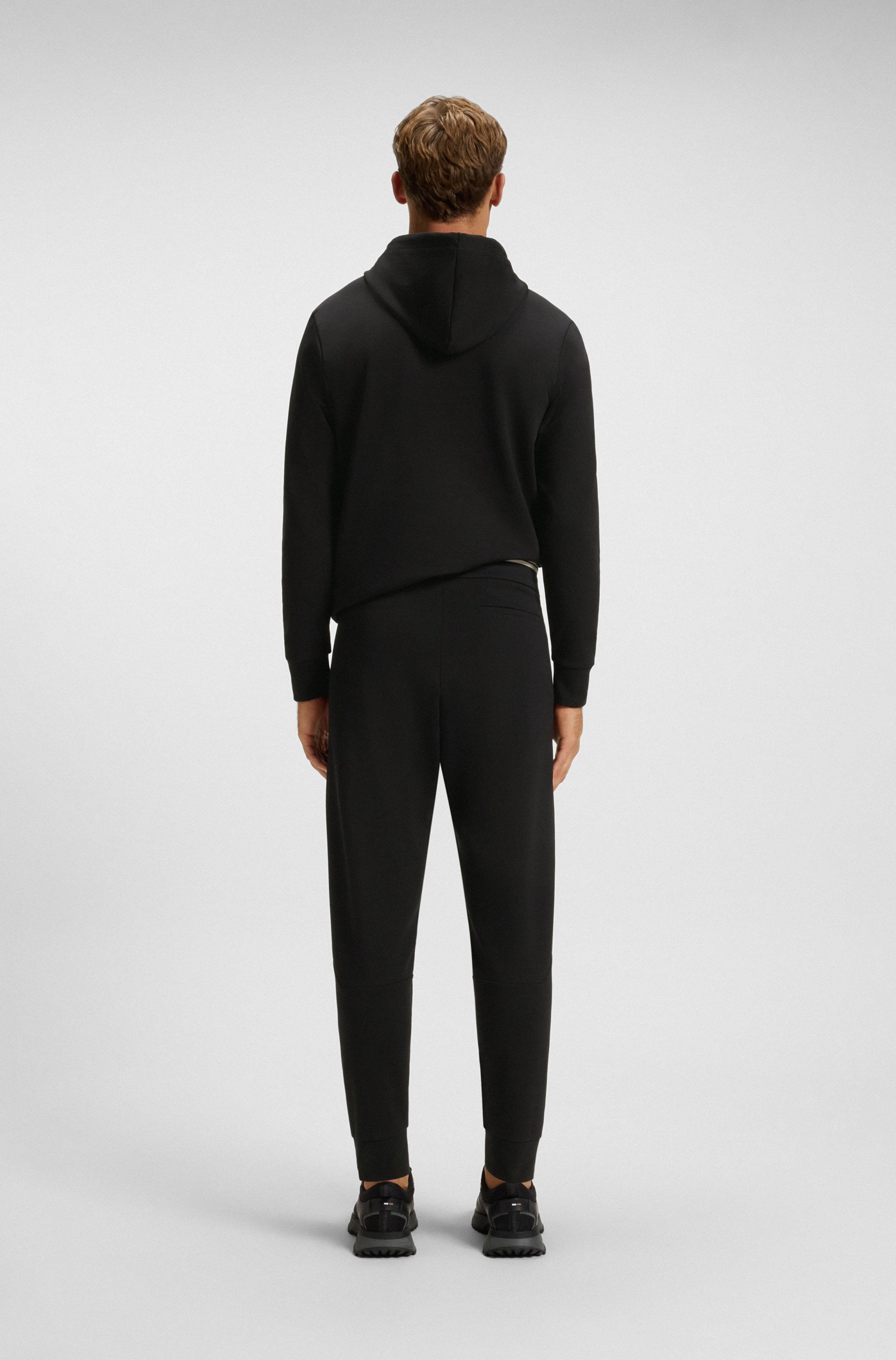 BOSS GREEN Jogginghose »Pants Zone«, Regular fit, Tunnelzug, Mittlere Bundhöhe Trainingshose Sweathose