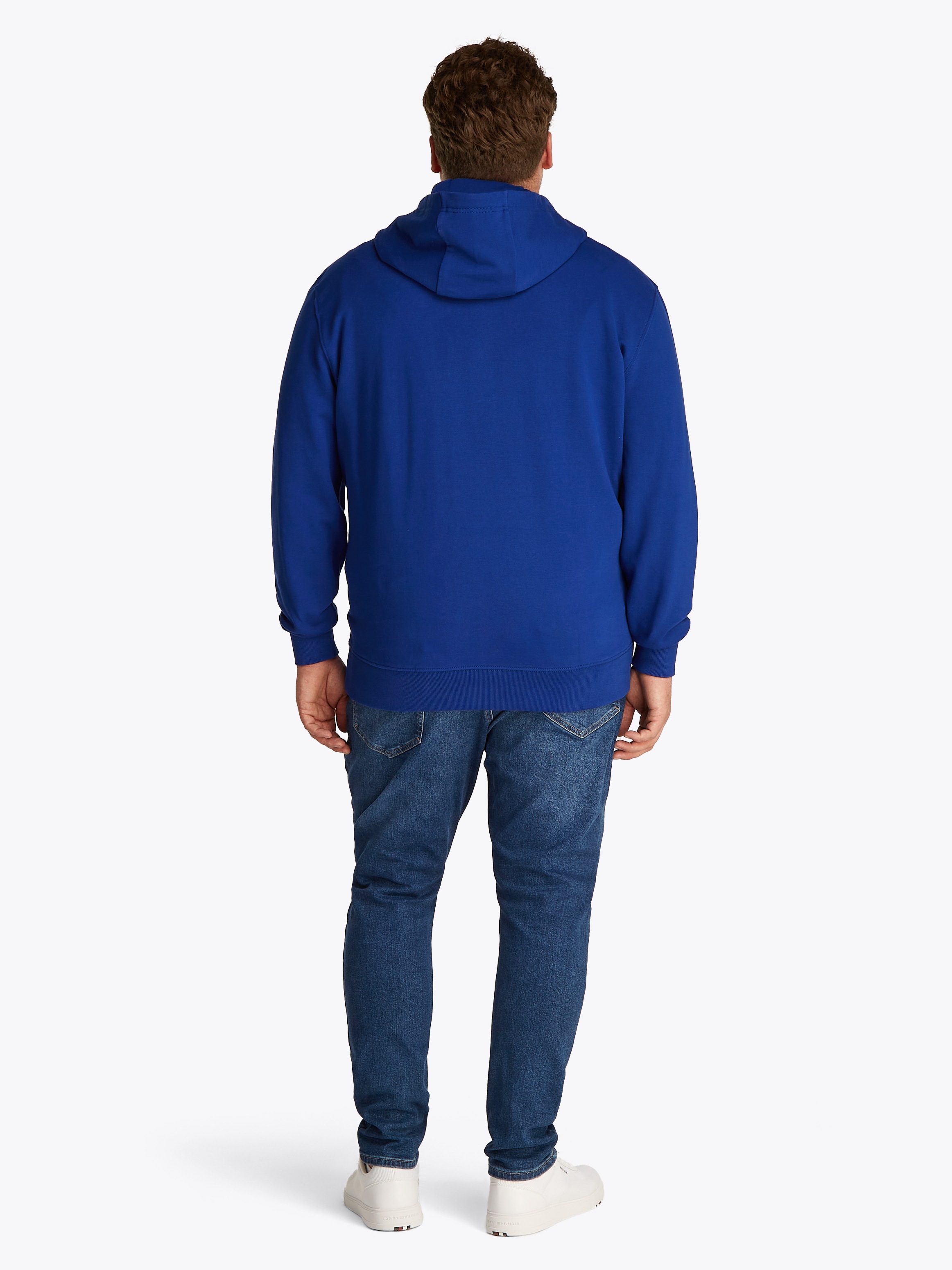 Tommy Hilfiger Big & Tall Kapuzensweatshirt »BT-HILFIGER CENTER STACK HOODY-B«, Große Größen