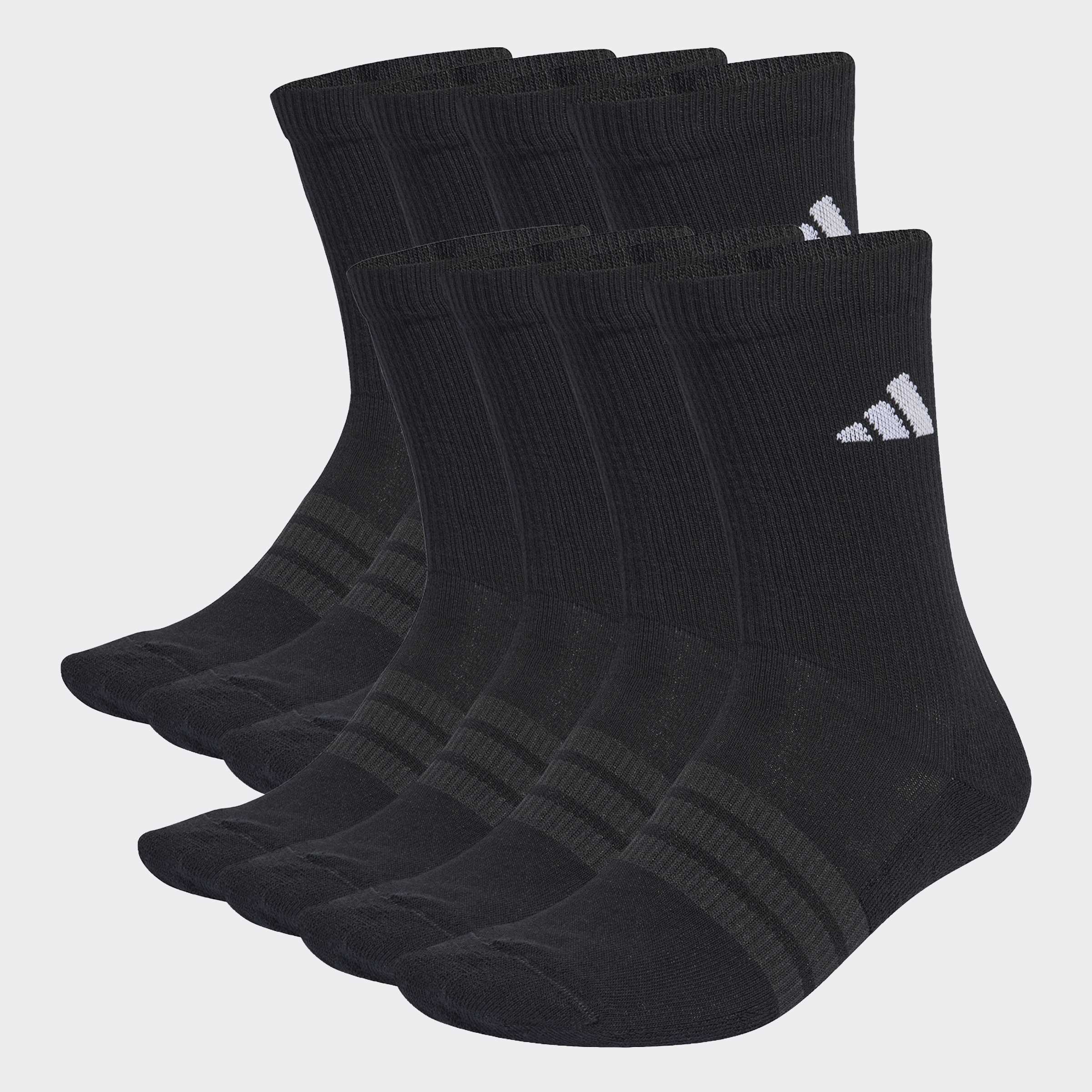 adidas Performance Sportsocken "ESSENTIALS CREW SOCK, GEDÄMPFT, 10 PARA" 10 Paar tlg.