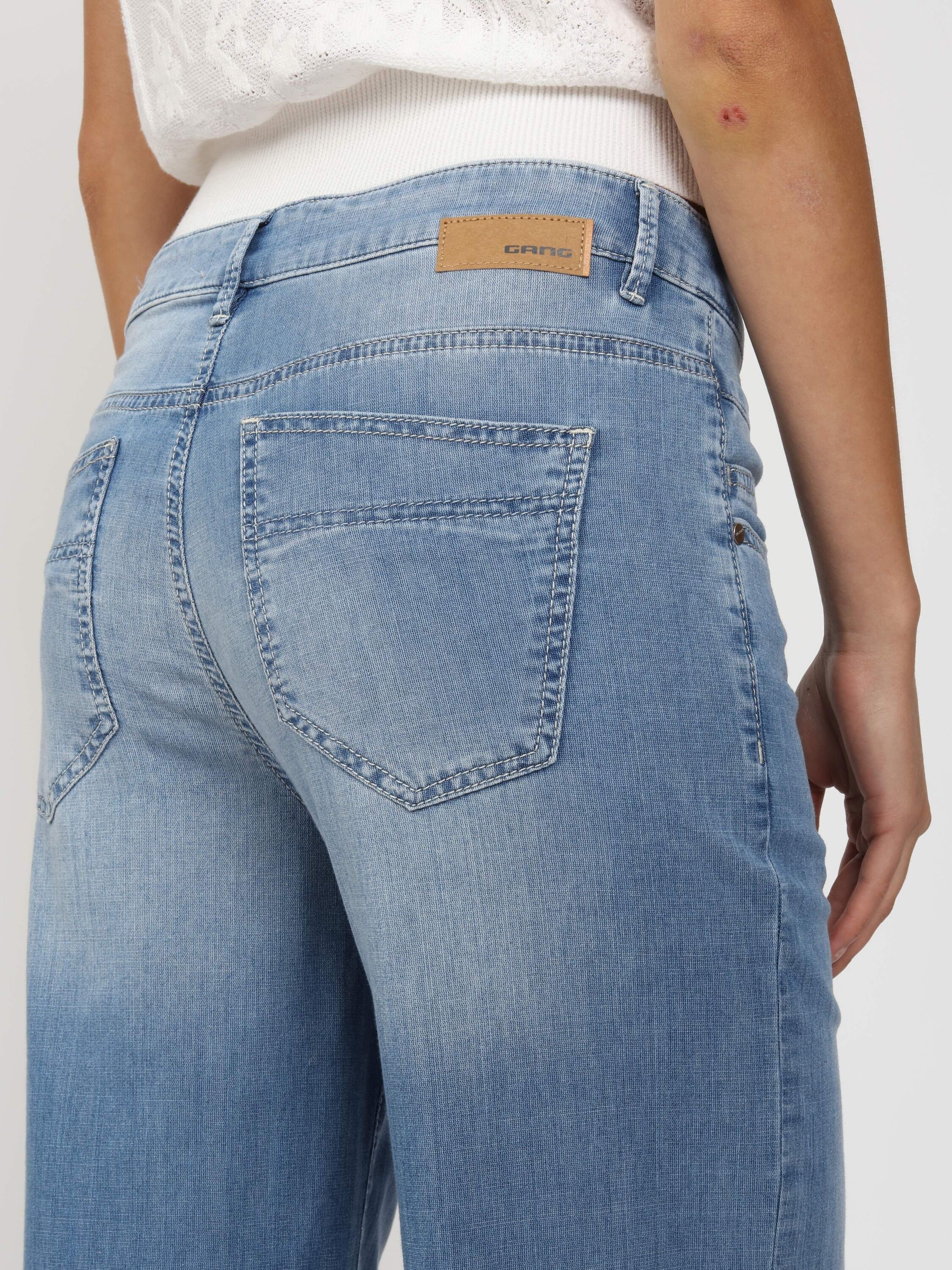 GANG 5-Pocket-Jeans »94CARA« mit Reißverschluss und Knopf