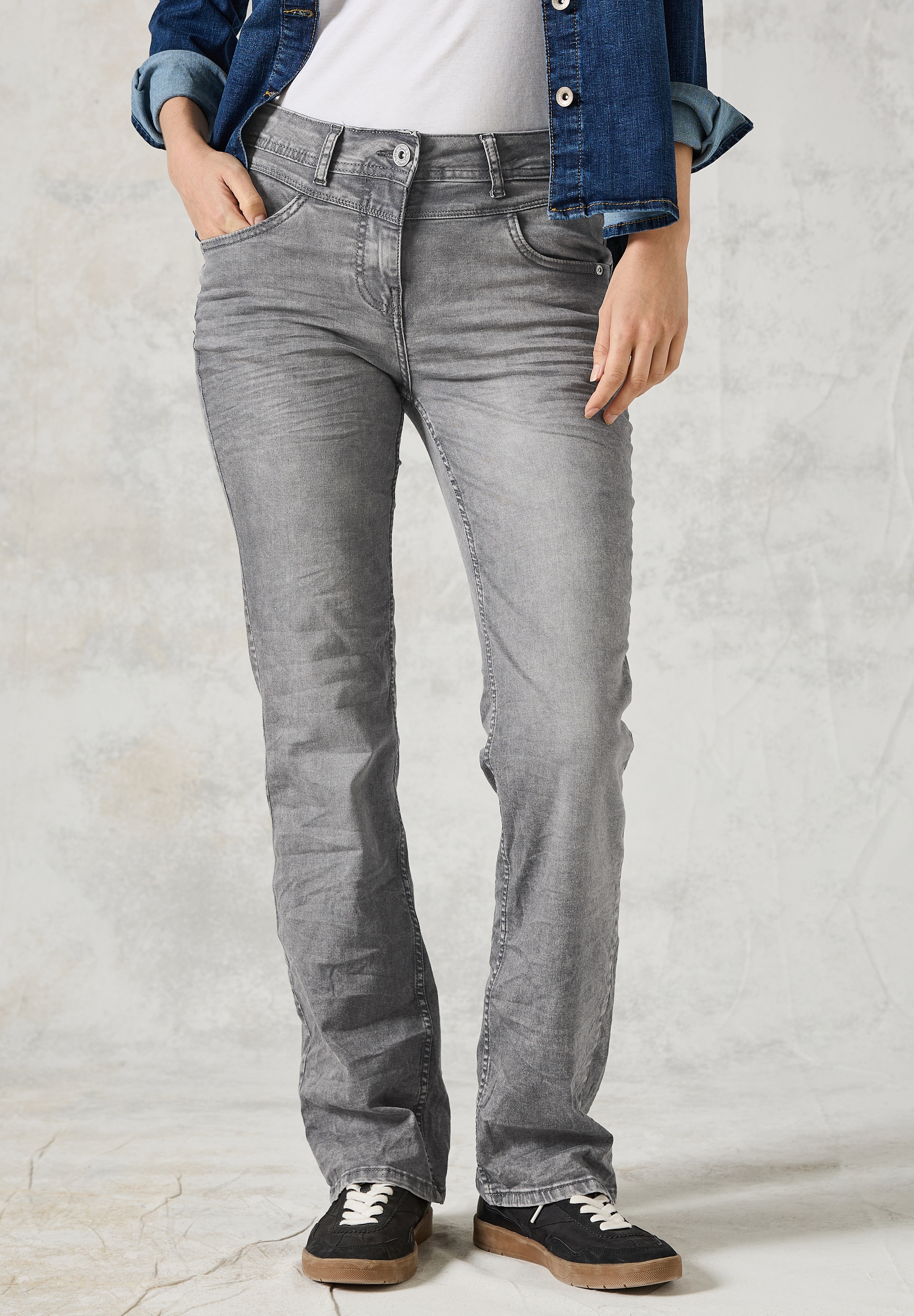 Cecil Slim-fit-Jeans "Toronto", im Bootcut Fit günstig online kaufen