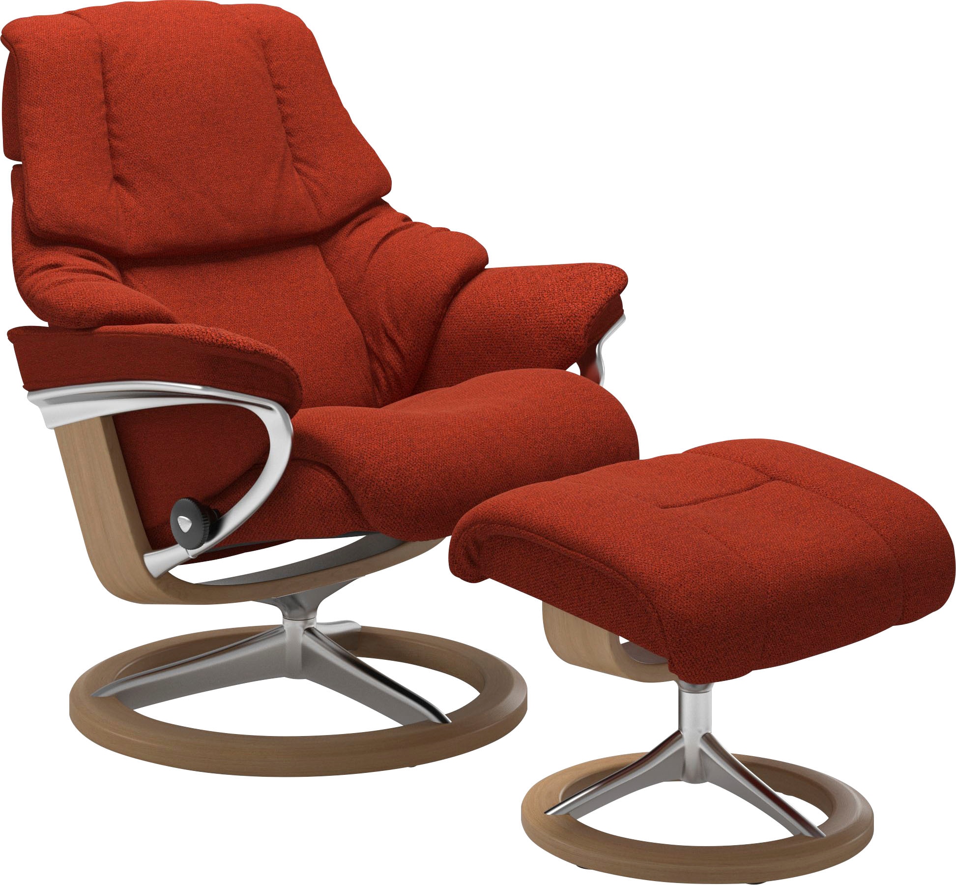 Stressless Fußhocker "Reno", mit Signature Base, Gestell Eiche