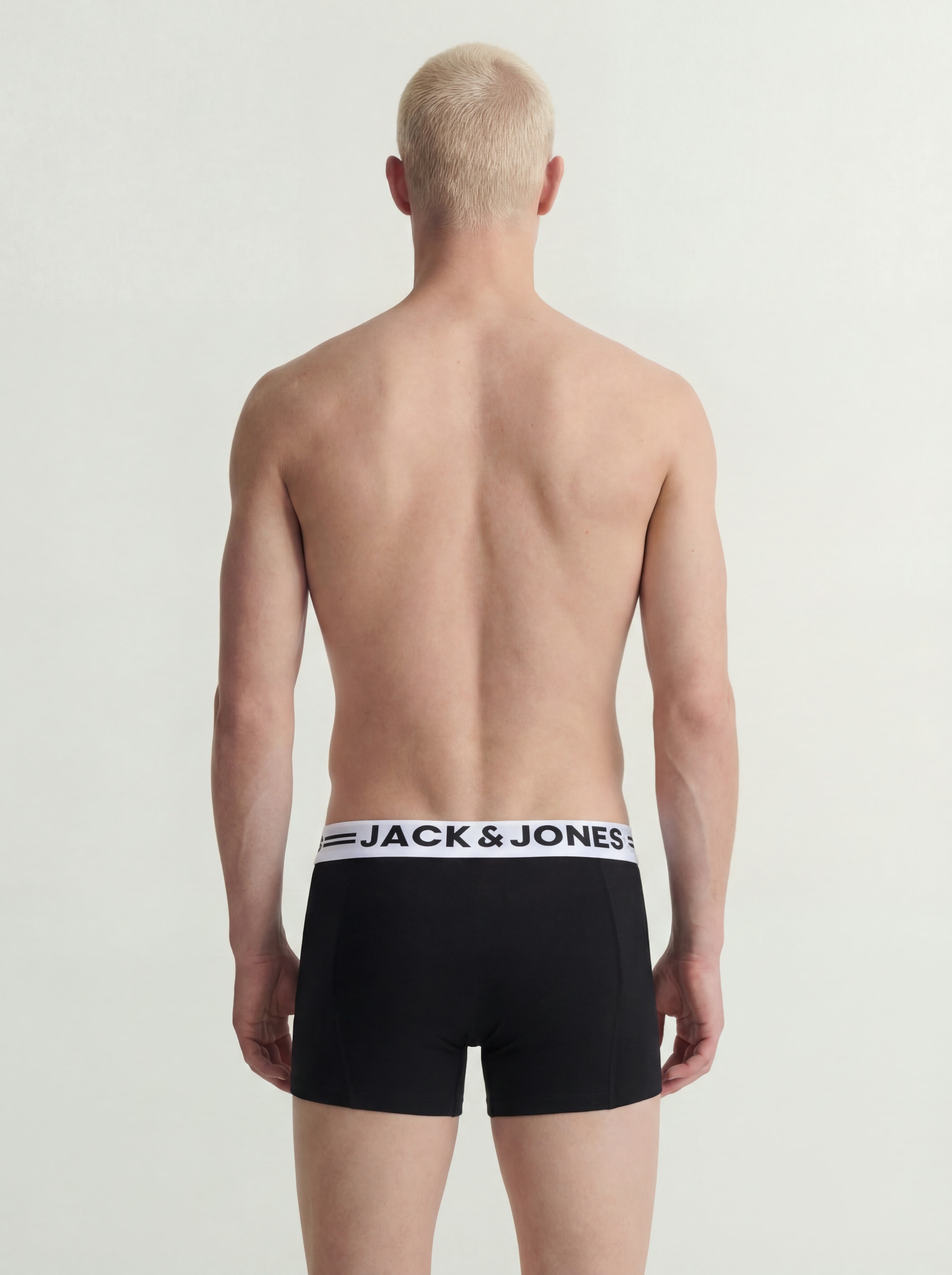 Jack & Jones Trunk »JACSENSE TRUNKS 7 PACK NOOS« Packung, 7 Stk. Baumwollmischung, elastischer Bund