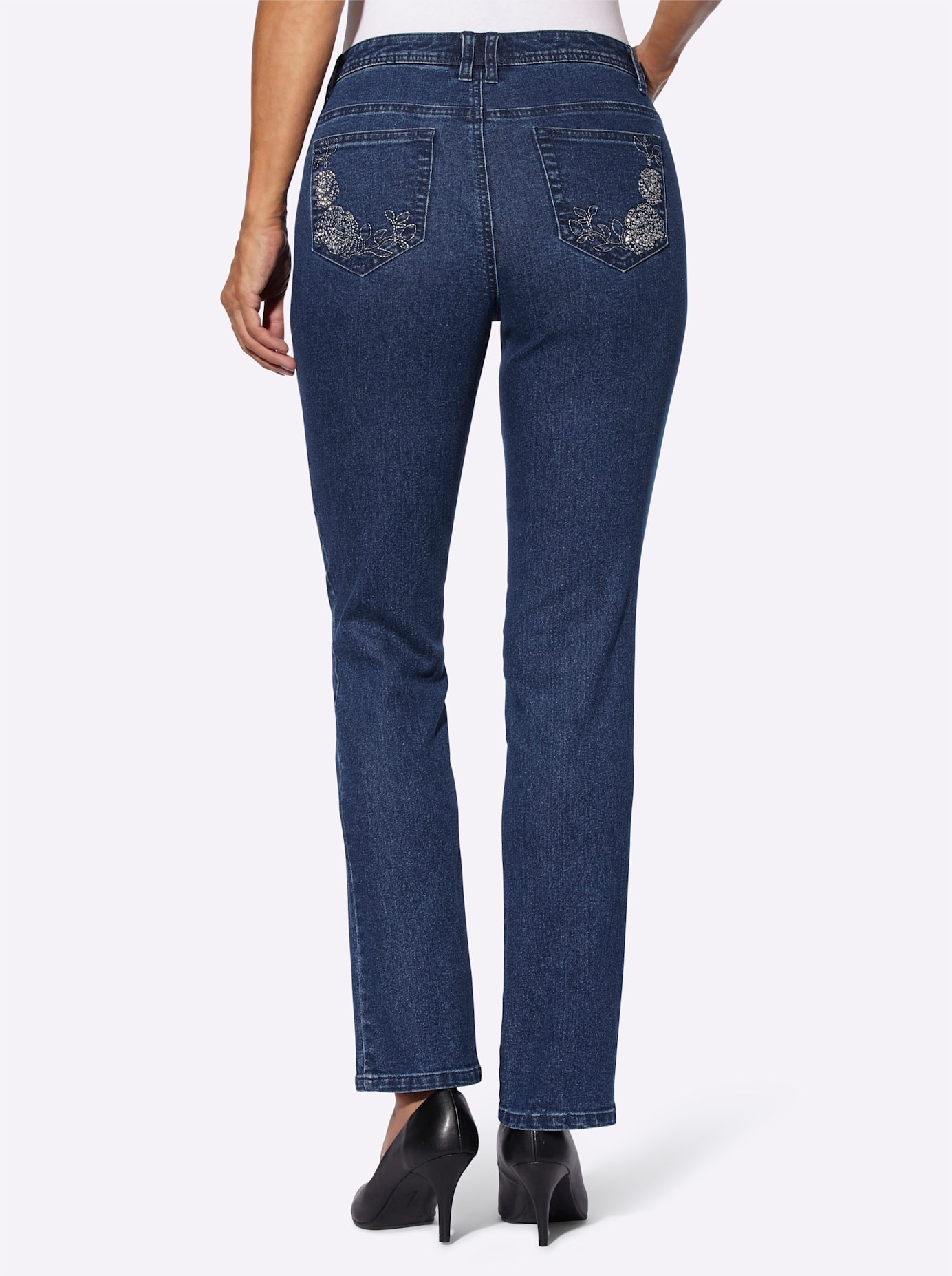 Lady Bequeme Jeans, (1 tlg.)