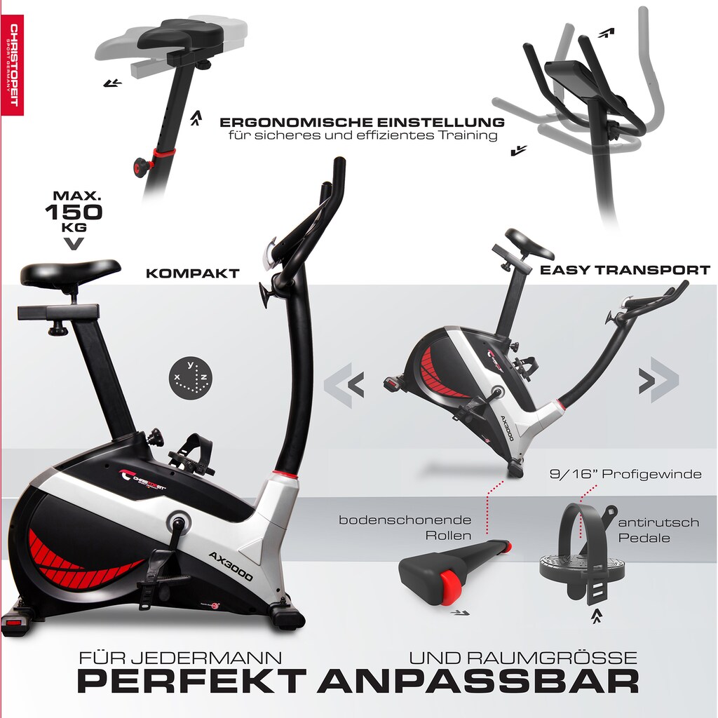 Christopeit Sport® Ergometer »AX 3000«