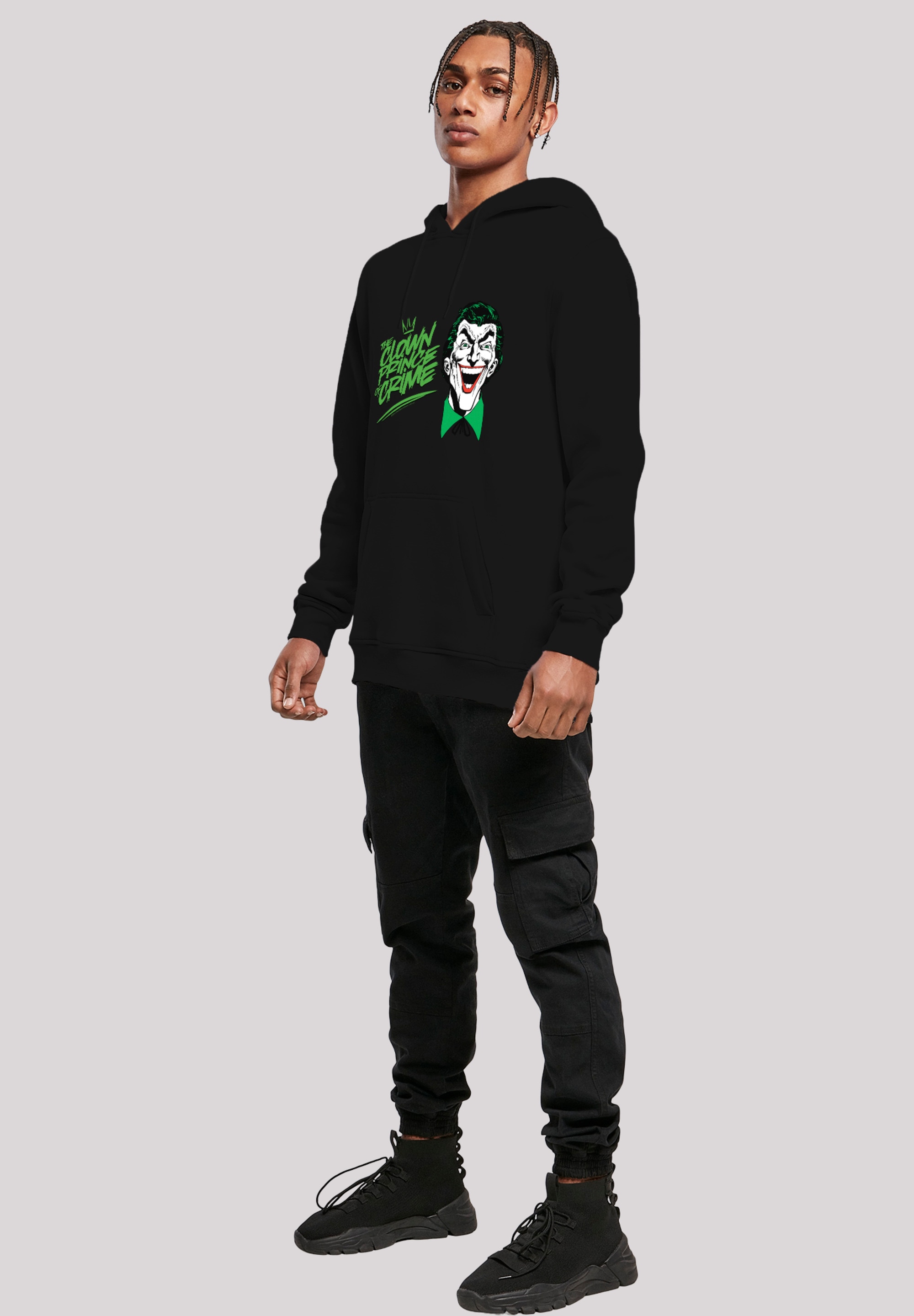F4NT4STIC Kapuzenpullover »DC Comis Batman Joker The Clown Prince Of Crime«, Print