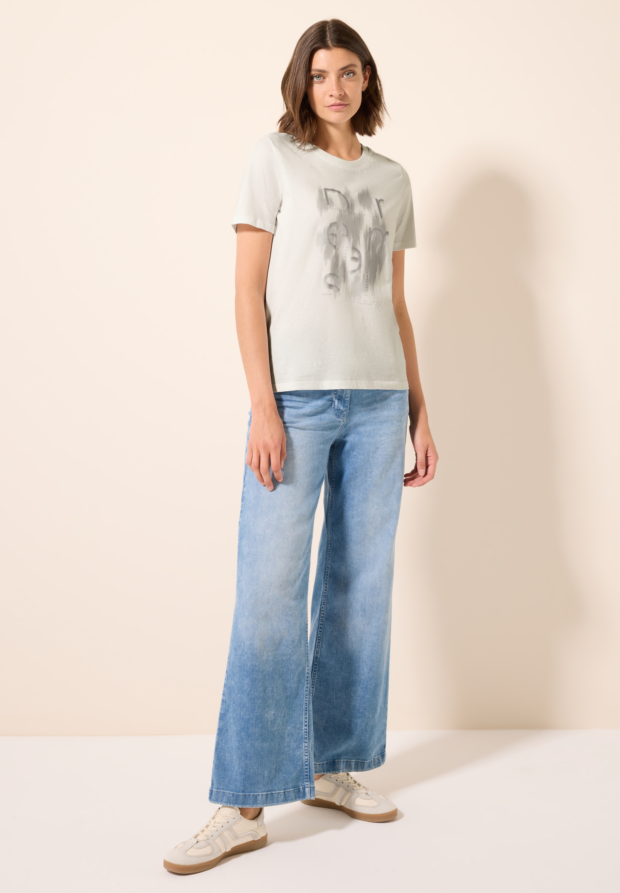 Cecil T-Shirt, mit Rundhalsausschnitt
