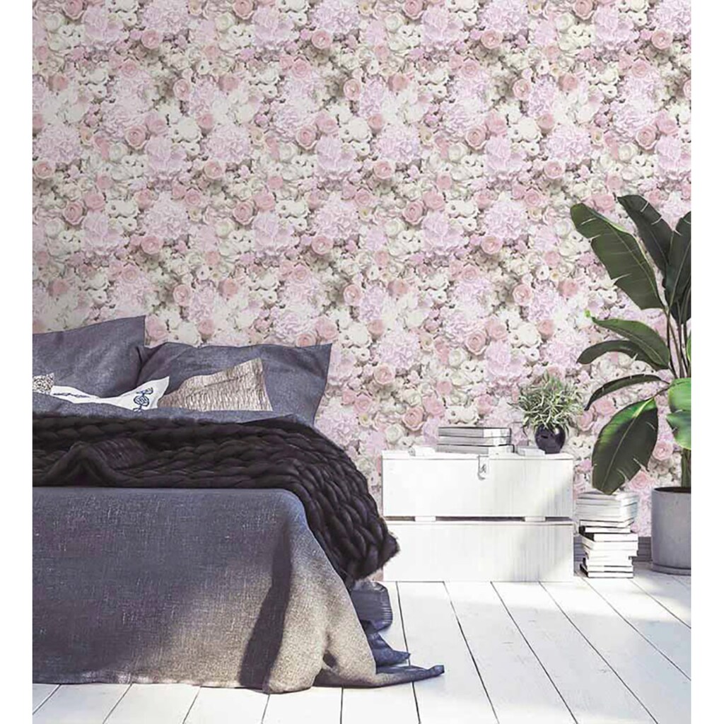 A.S. Création Vliestapete »Trendwall«, floral-botanisch