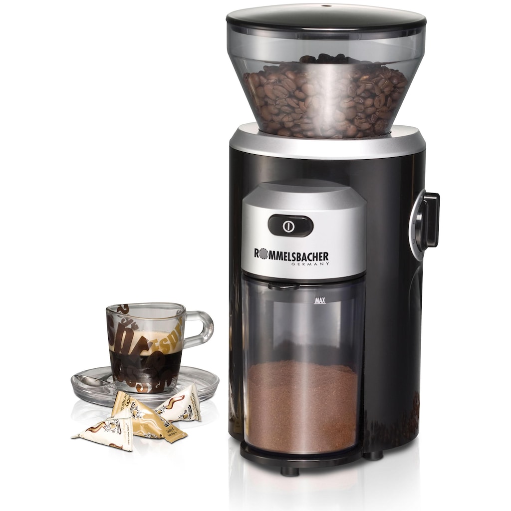 Rommelsbacher Kaffeemühle »EKM 300«, 150 W, Kegelmahlwerk, 220 g Bohnenbehälter