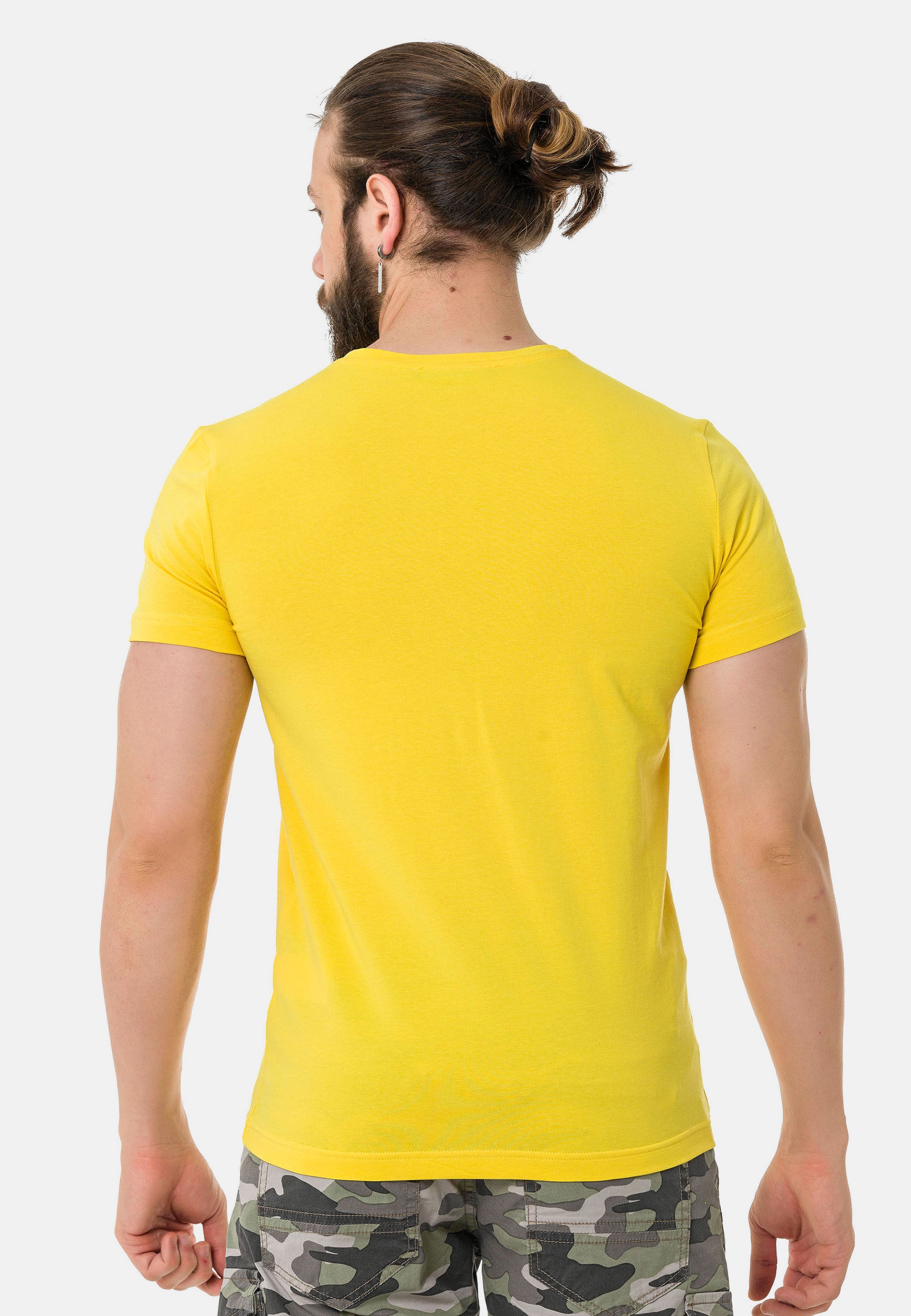 Cipo & Baxx T-Shirt »T-Shirt«, mit New York-Motiv