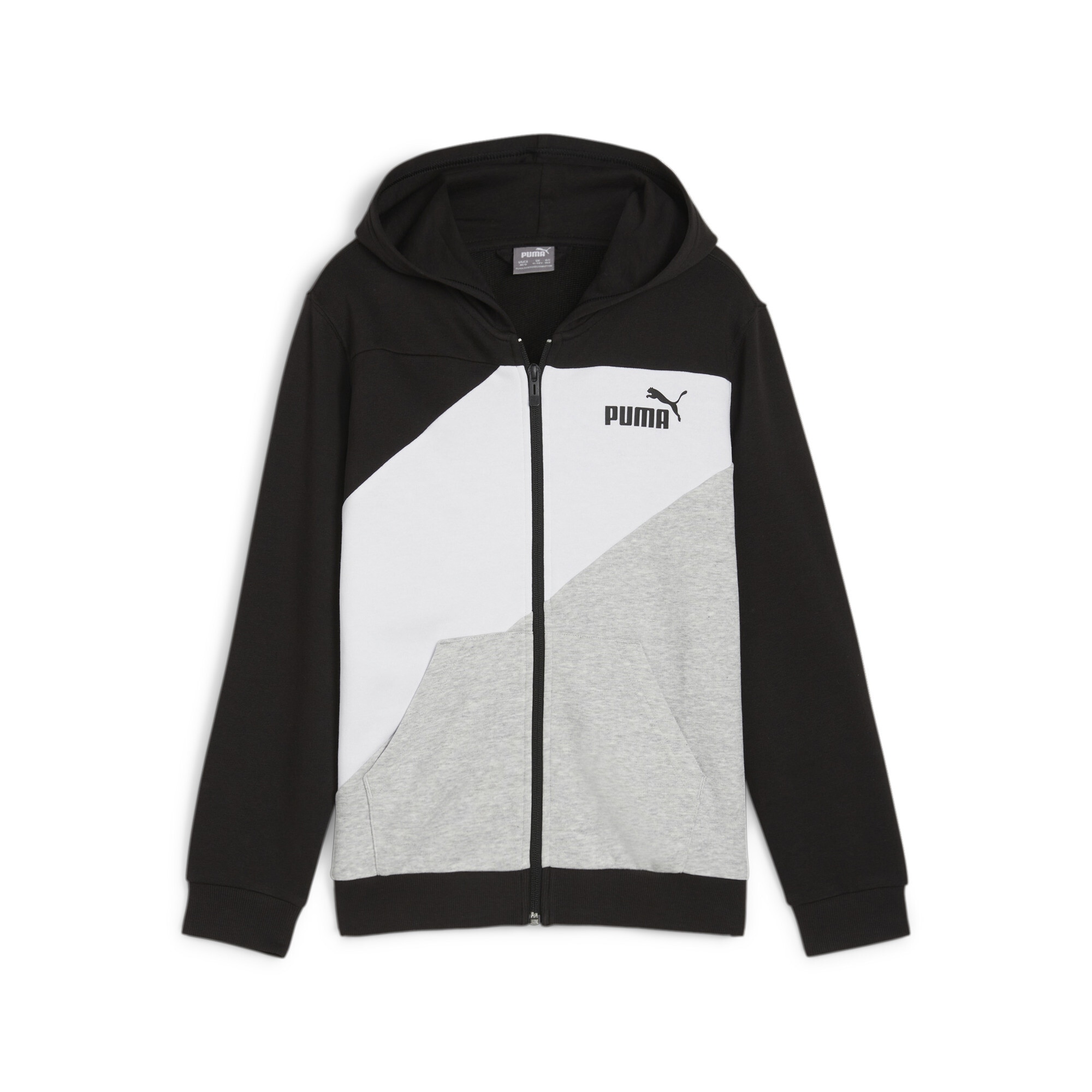 Sweatjacke »PUMA POWER Colourblock Kapuzenjacke Jungen«