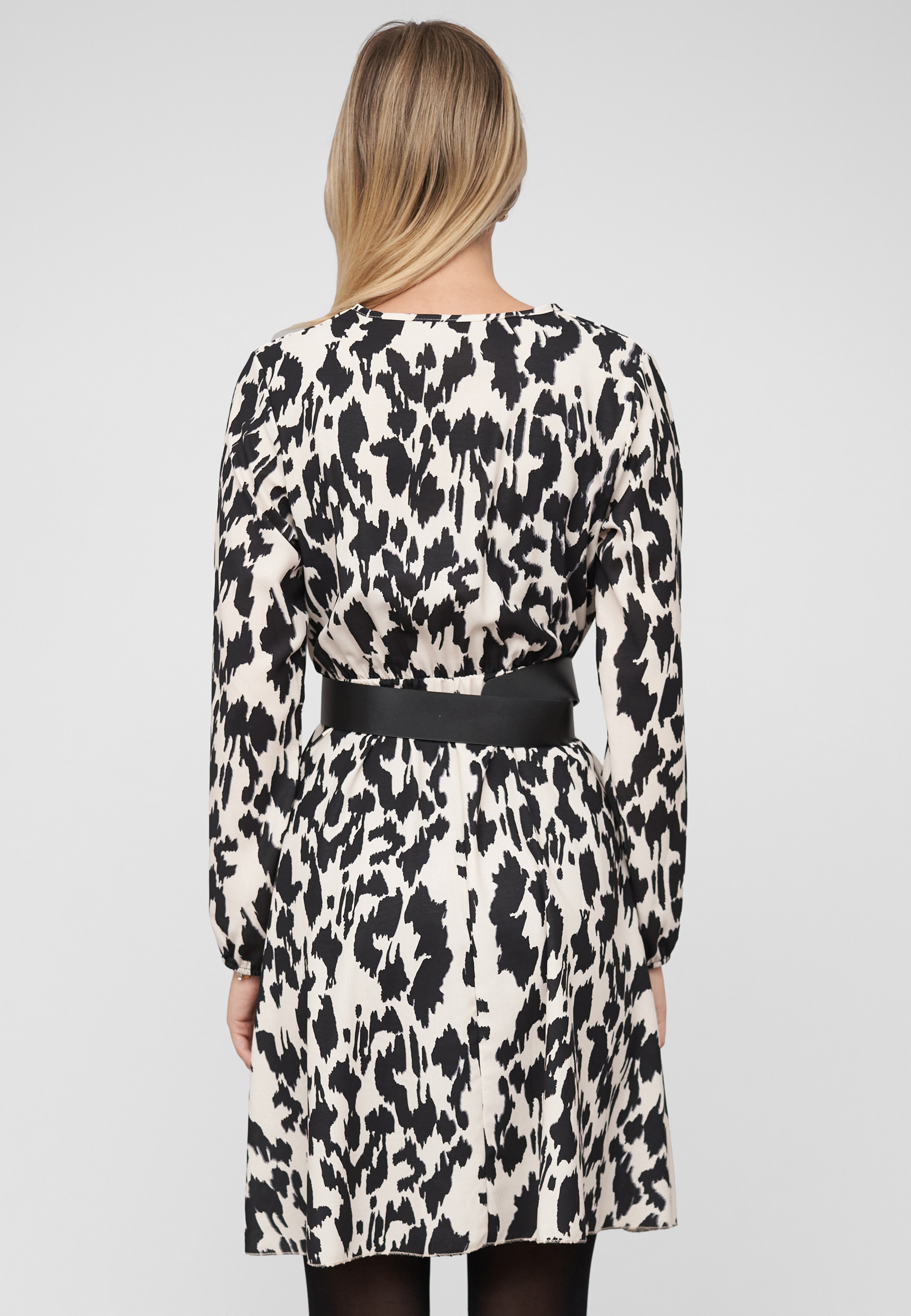 CLOUD 5IVE Shirtkleid »CLOUD 5IVE Longsleeve Dress with belt« 1 tlg.