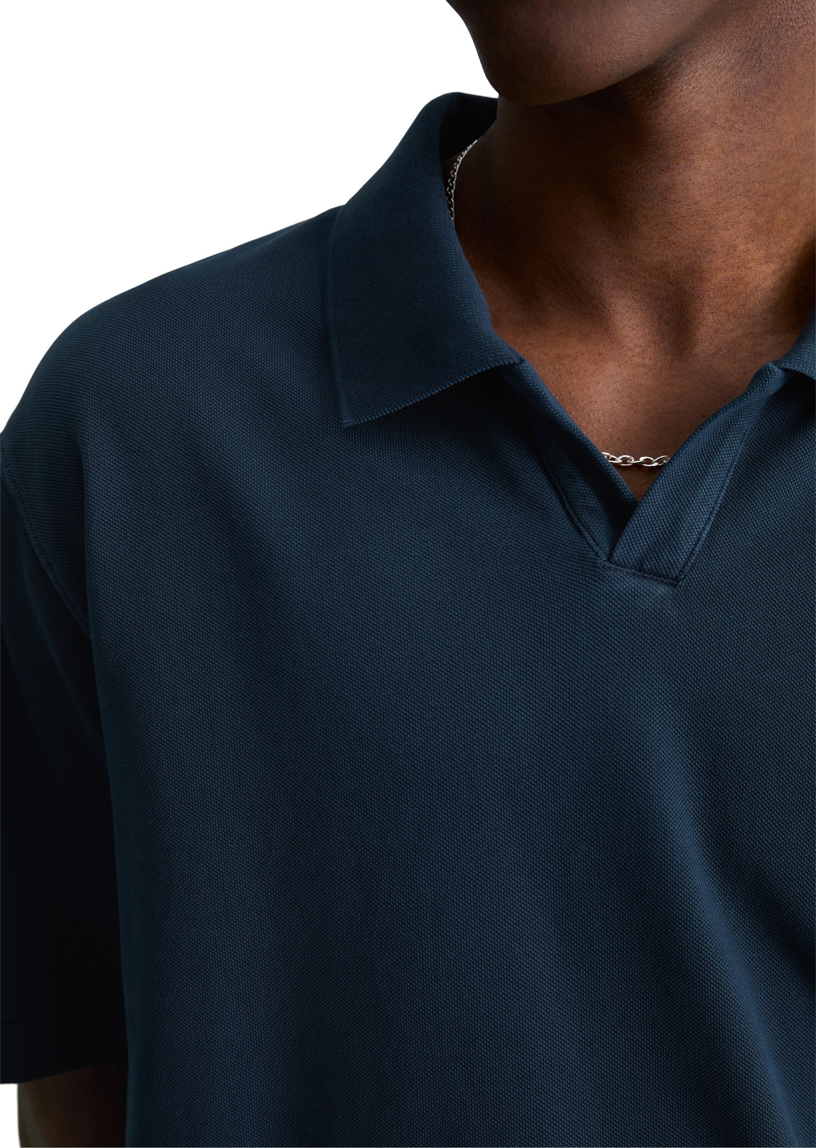 Marc O'Polo DENIM Poloshirt »aus reiner Bio-Baumwolle«