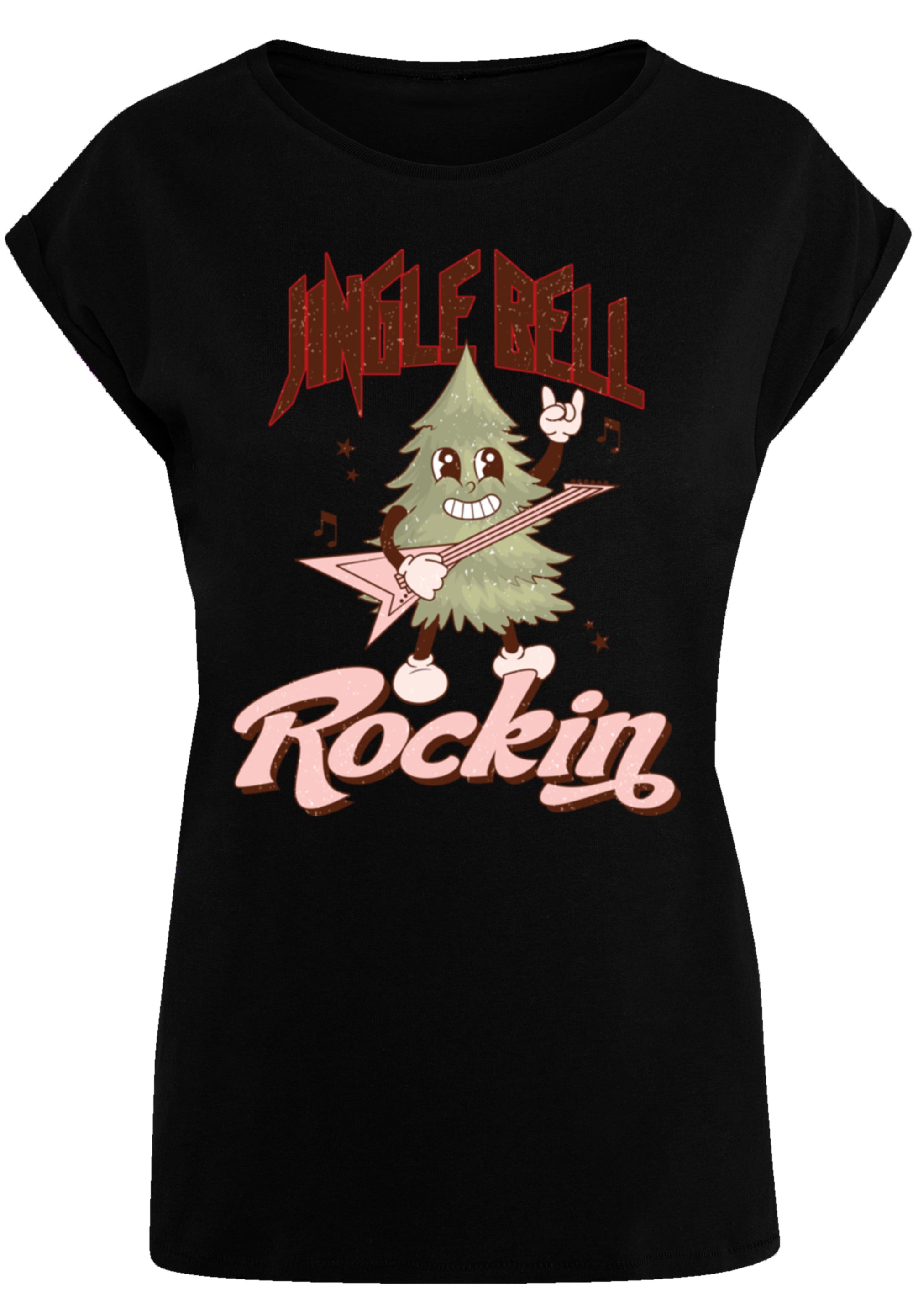 F4NT4STIC T-Shirt "Jingle Bell Rocking Weihnachten Tree", Premium Qualität, günstig online kaufen