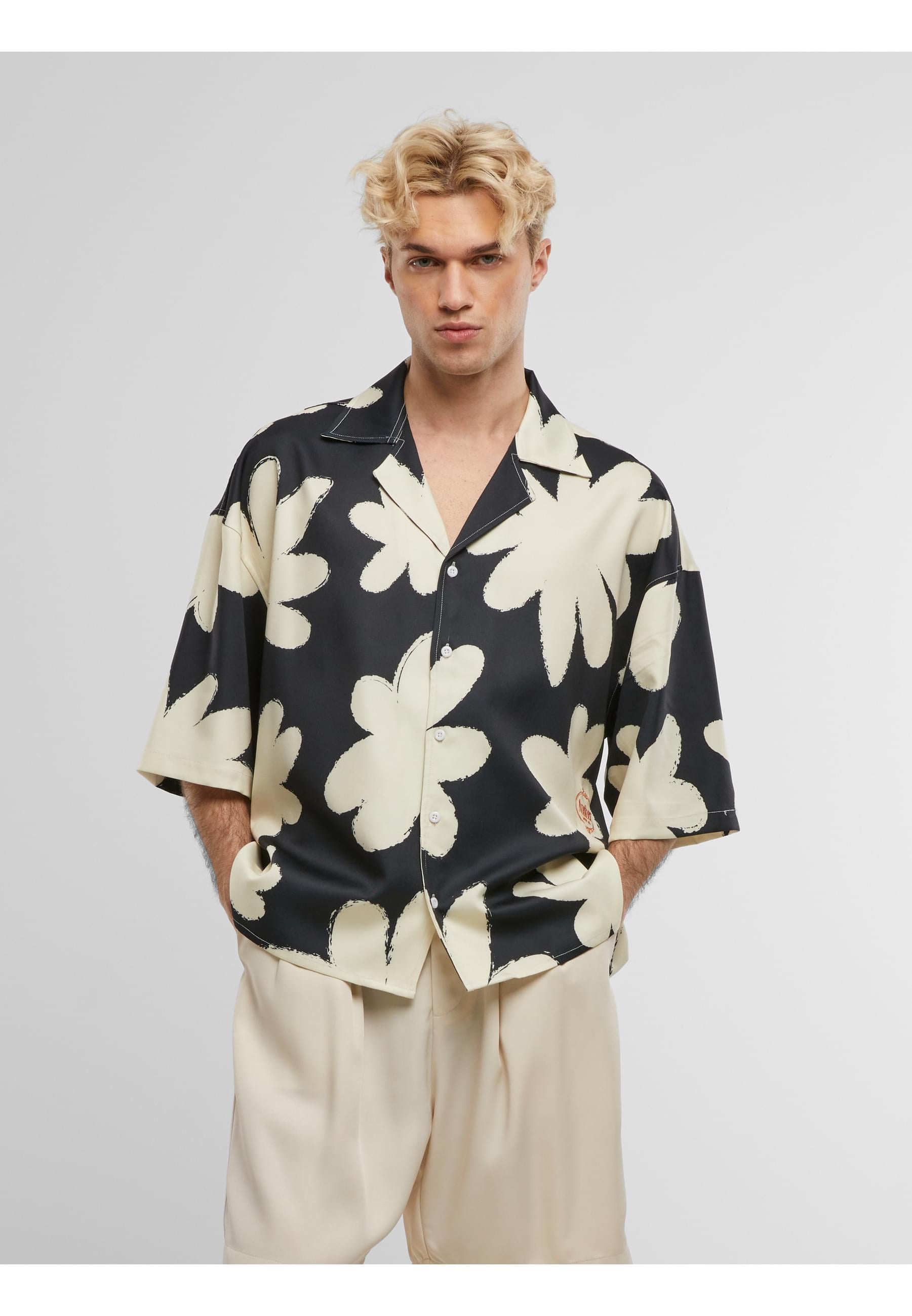 Another Cotton Lab Langarmhemd »Another Cotton Lab ACL Flower Shirt«, (1 tlg.)