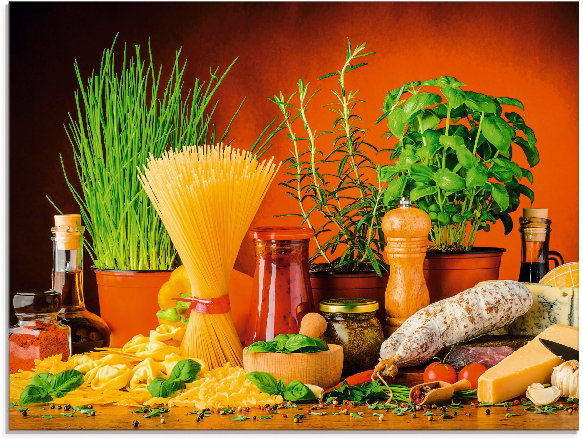 Artland Stiklinis paveikslas »Mediterranes ir ...