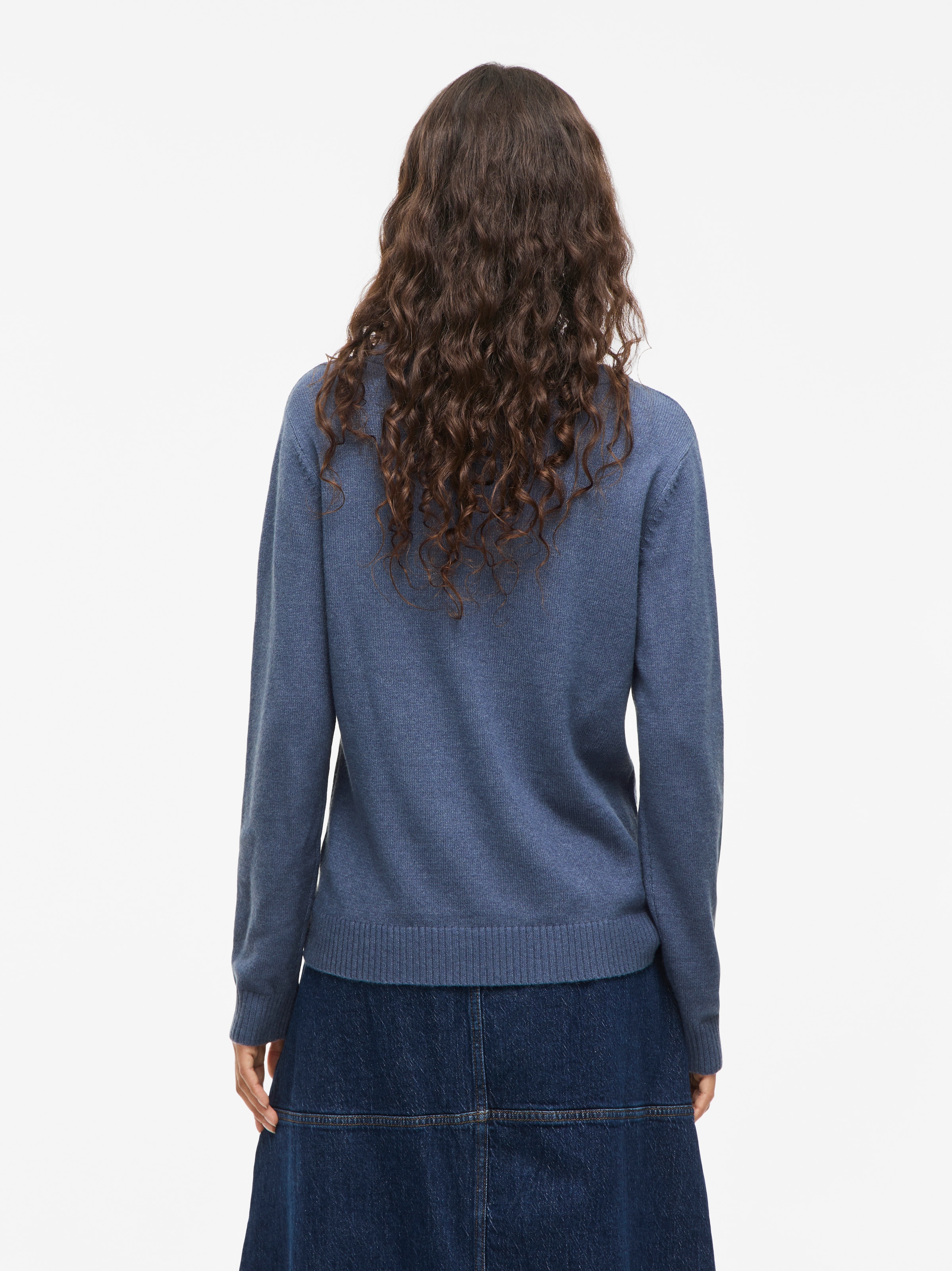 Vila Rundhalspullover »VIRIL O-NECK L/S KNIT TOP - NOOS«