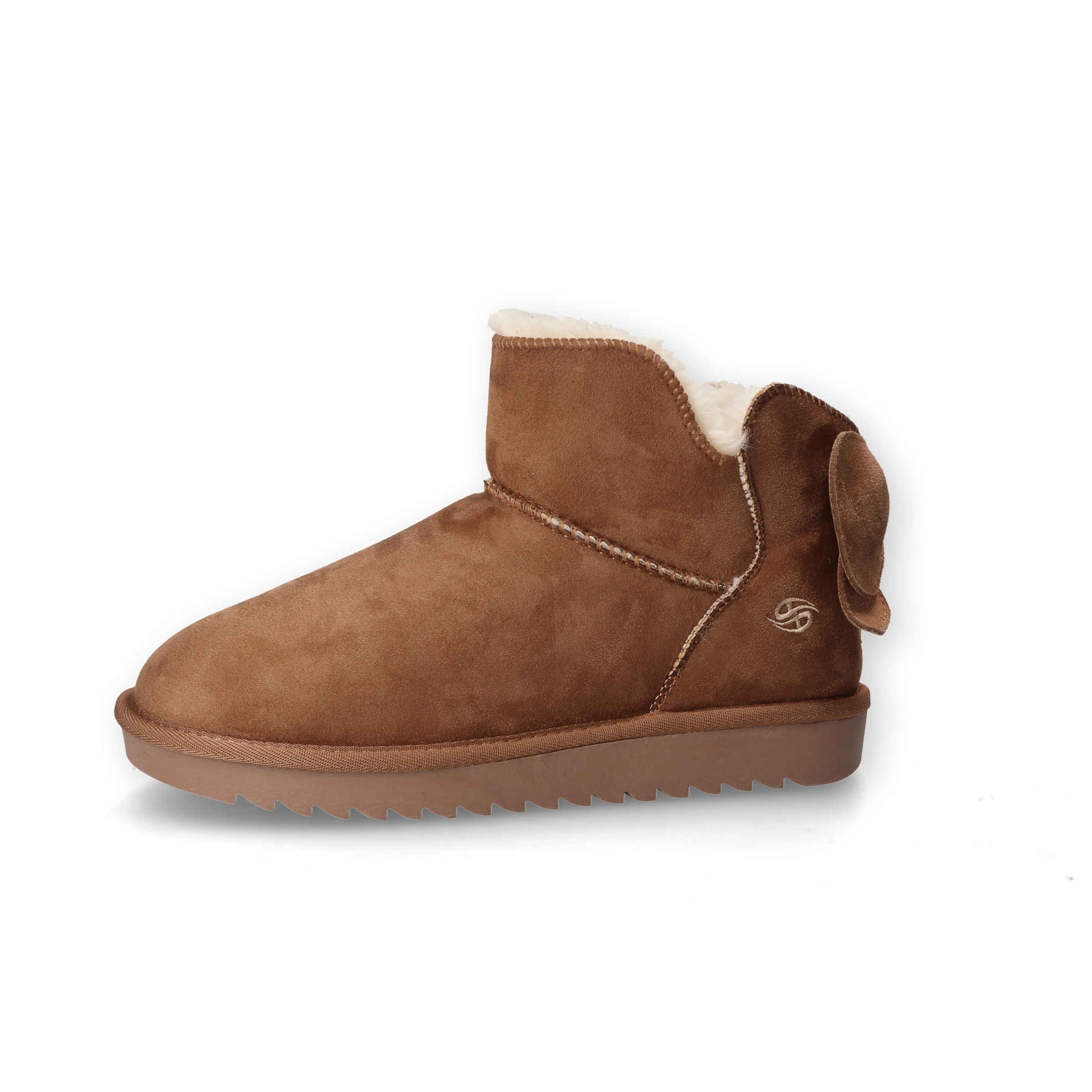 Dockers by Gerli Winterboots Schlupfboots mit Zierschleife an der Ferse