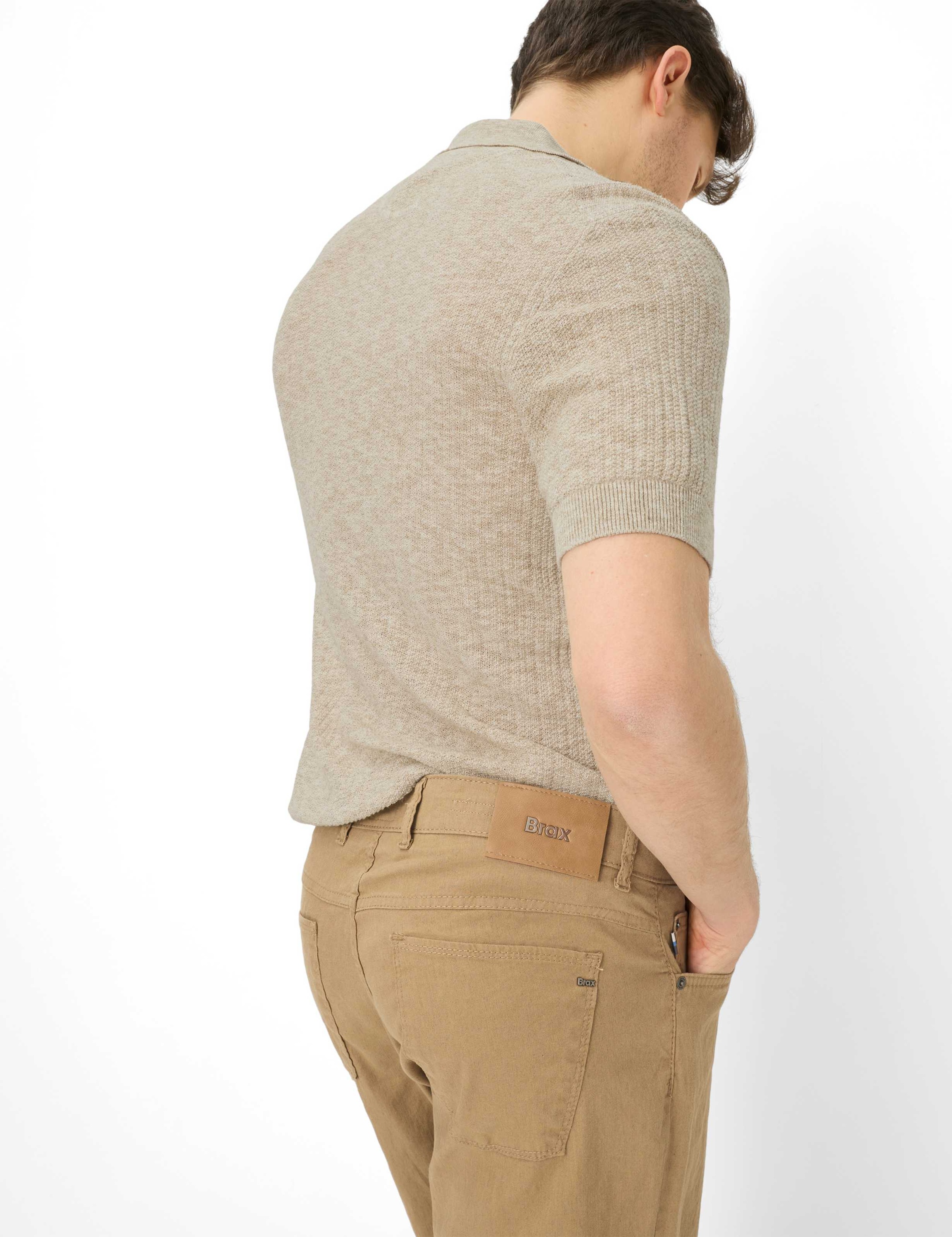 BRAX COOPER Chino Pants Camel 34 3