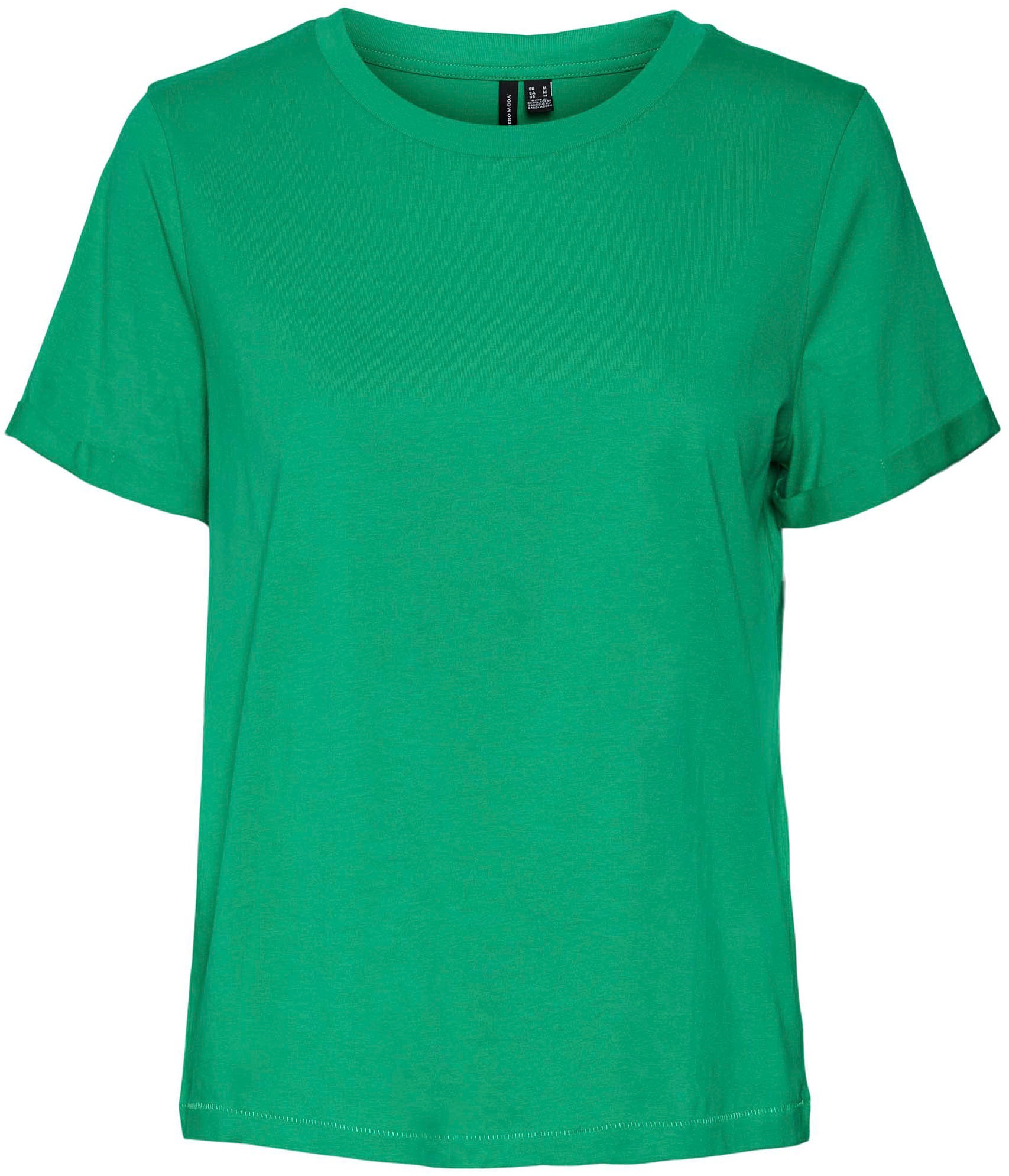 Vero Moda VMPAULA Short Sleeve T-Shirt Green M 3