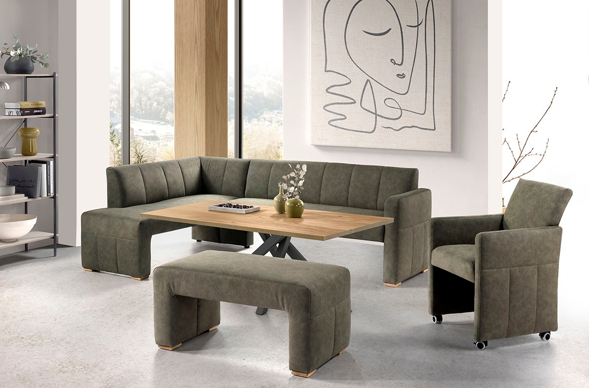 exxpo - sofa fashion Essbank, elegant und modern mit hohem Sitzkomfort