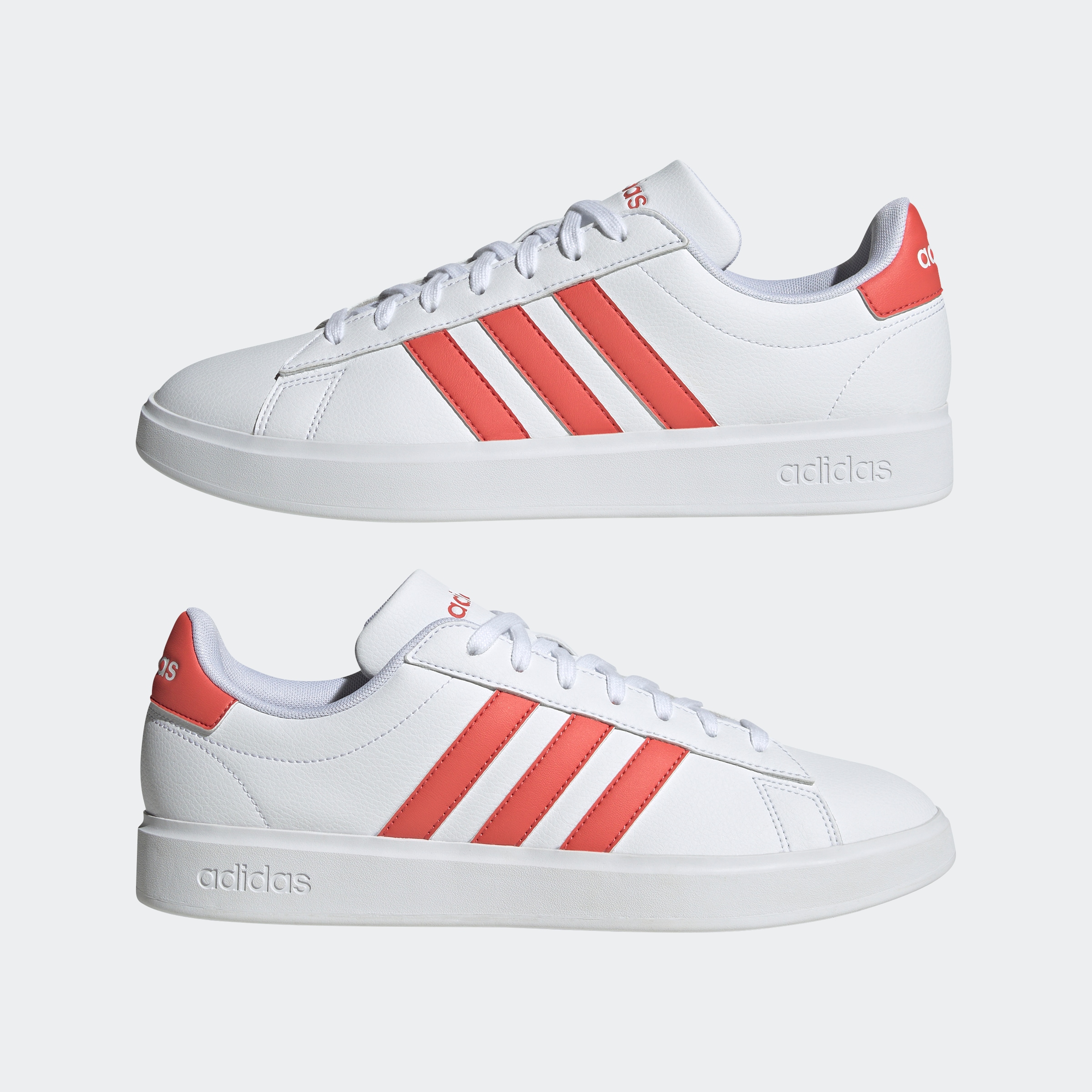 adidas Sportswear Sneaker »GRAND COURT CLOUDFOAM COMFORT«, Design auf den Spuren des adidas Superstar