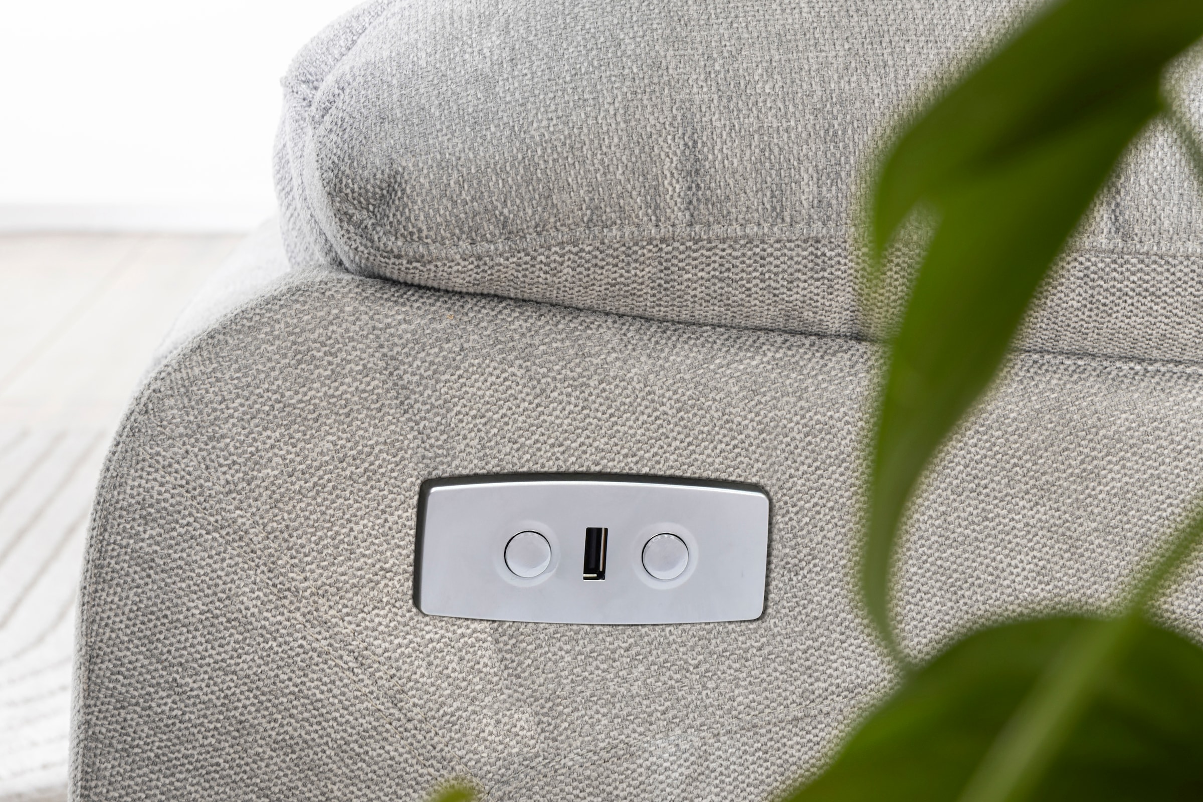 Home affaire 3-Sitzer »Lannilis«, mit manueller und elektrischer Relaxfunktion