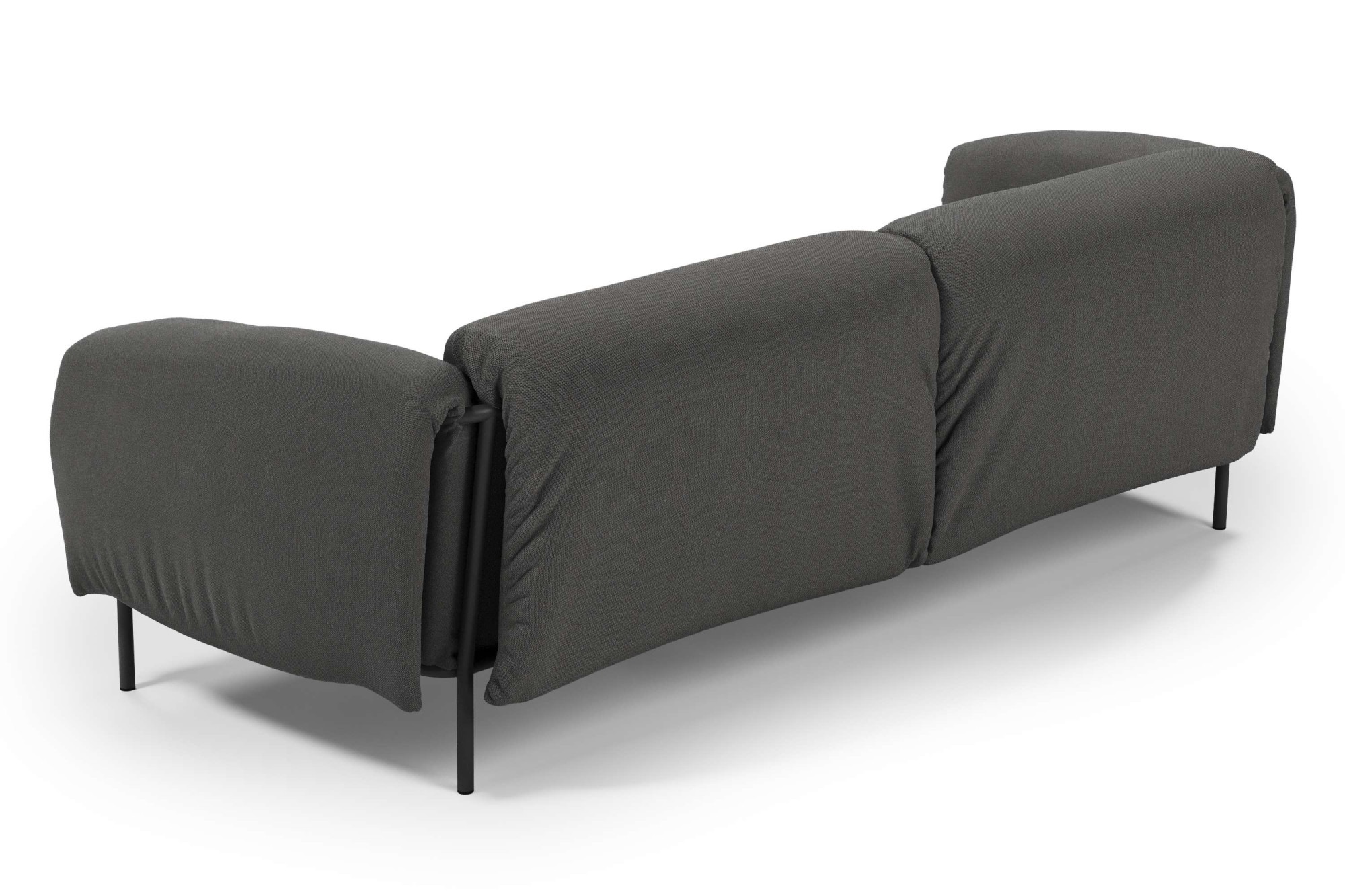 andas 3-Sitzer »Lumi Loungesofa«, Outdoor Gartensofa, wetterfeste Materialien, Breite 228 cm