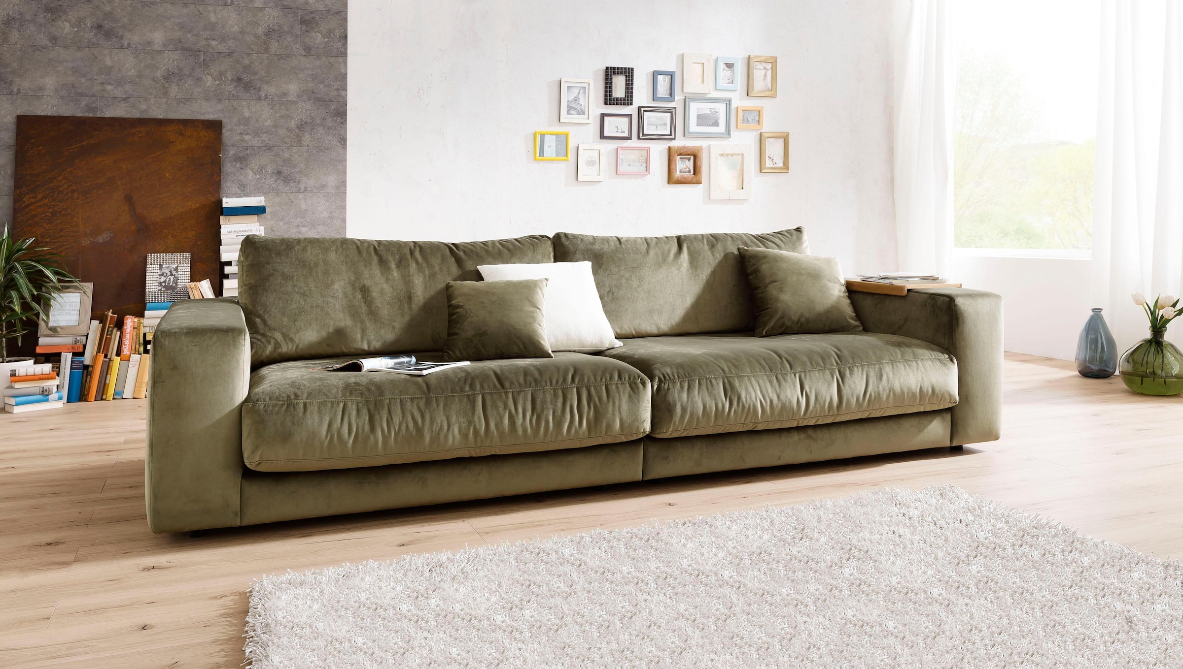 Big-Sofa »Enisa II«, bestehend aus Modulen, daher auch individuell aufstellbar