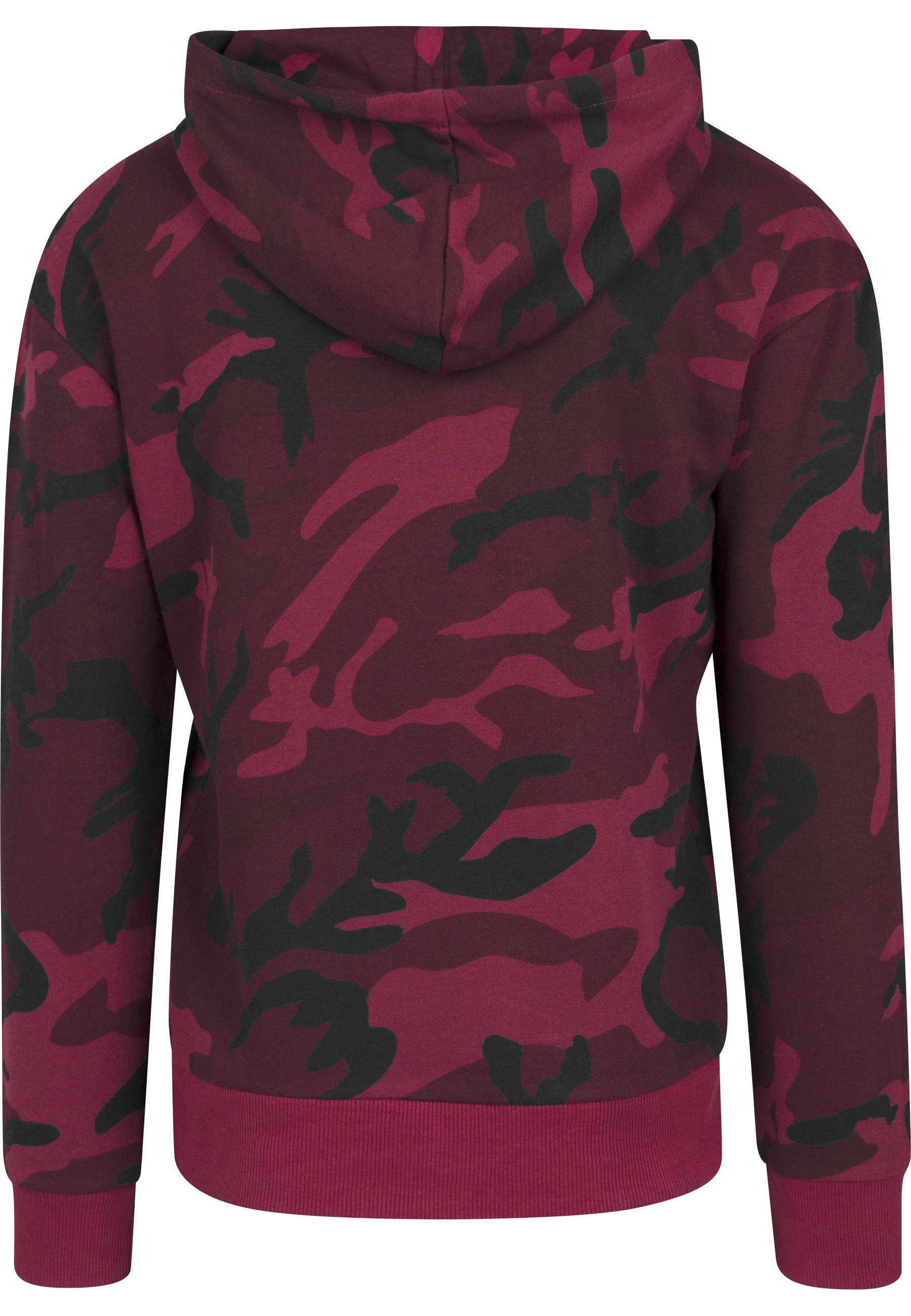 URBAN CLASSICS Rundhalspullover »Urban Classics Herren High Neck Camo Hoody« 1