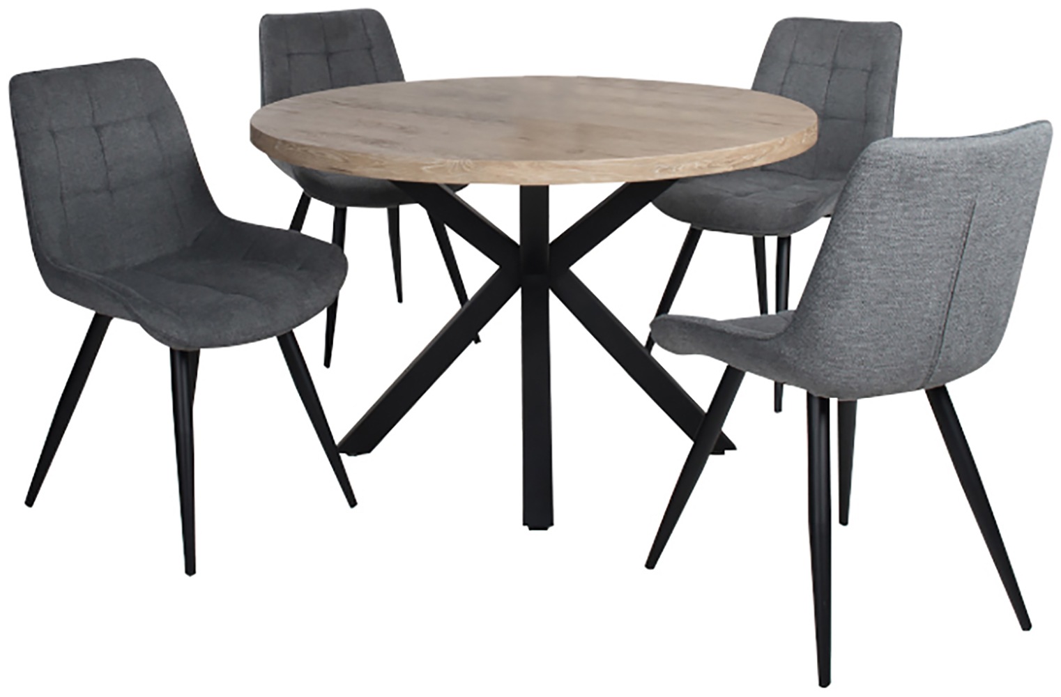 Duo Collection Essgruppe "Esszimmergruppe Damira & Iris" Set, 5-tlg., 5 Stk günstig online kaufen