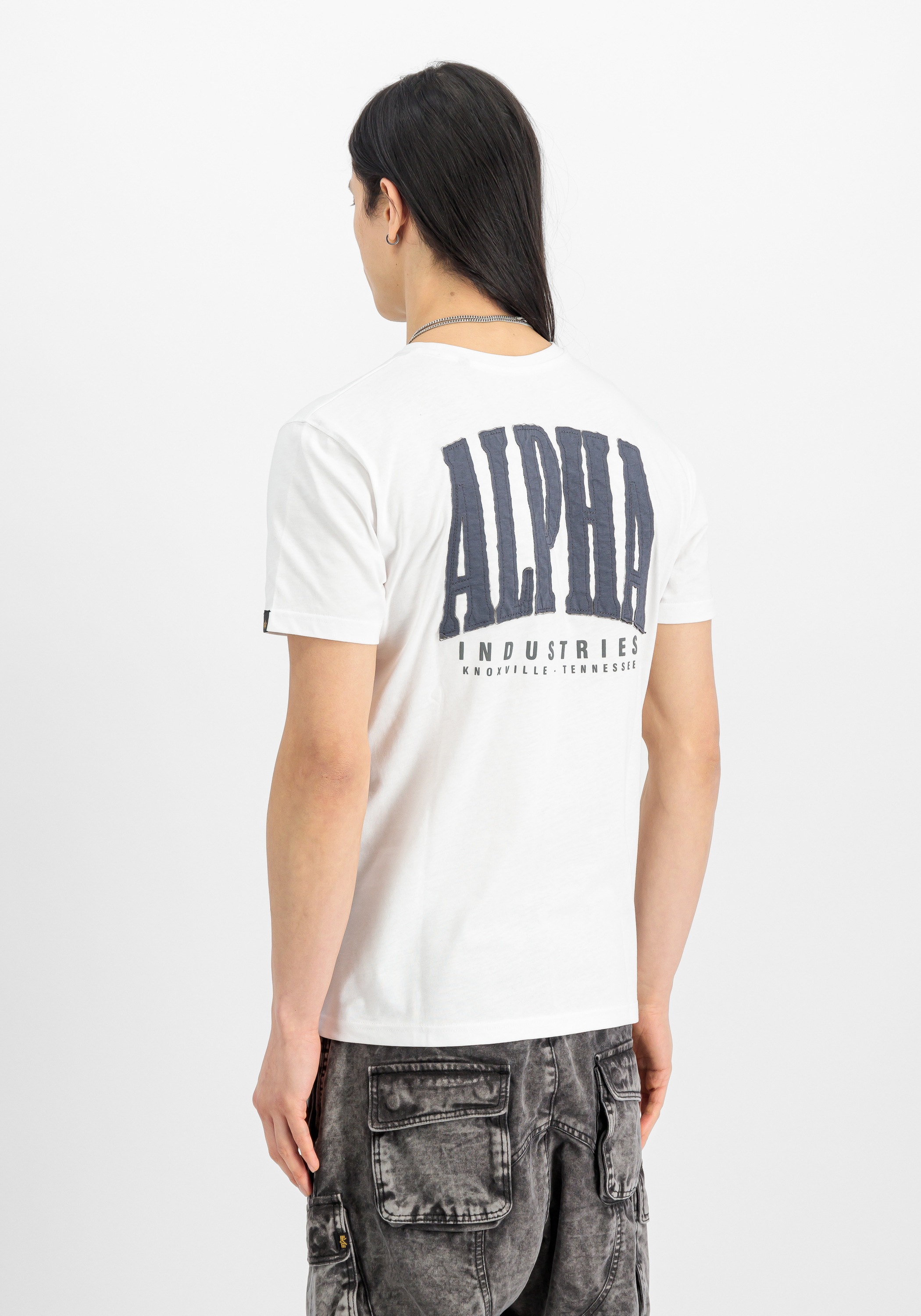 Alpha Industries T-Shirt »Coach T-Shirt Back Embroidery T-Shirt«
