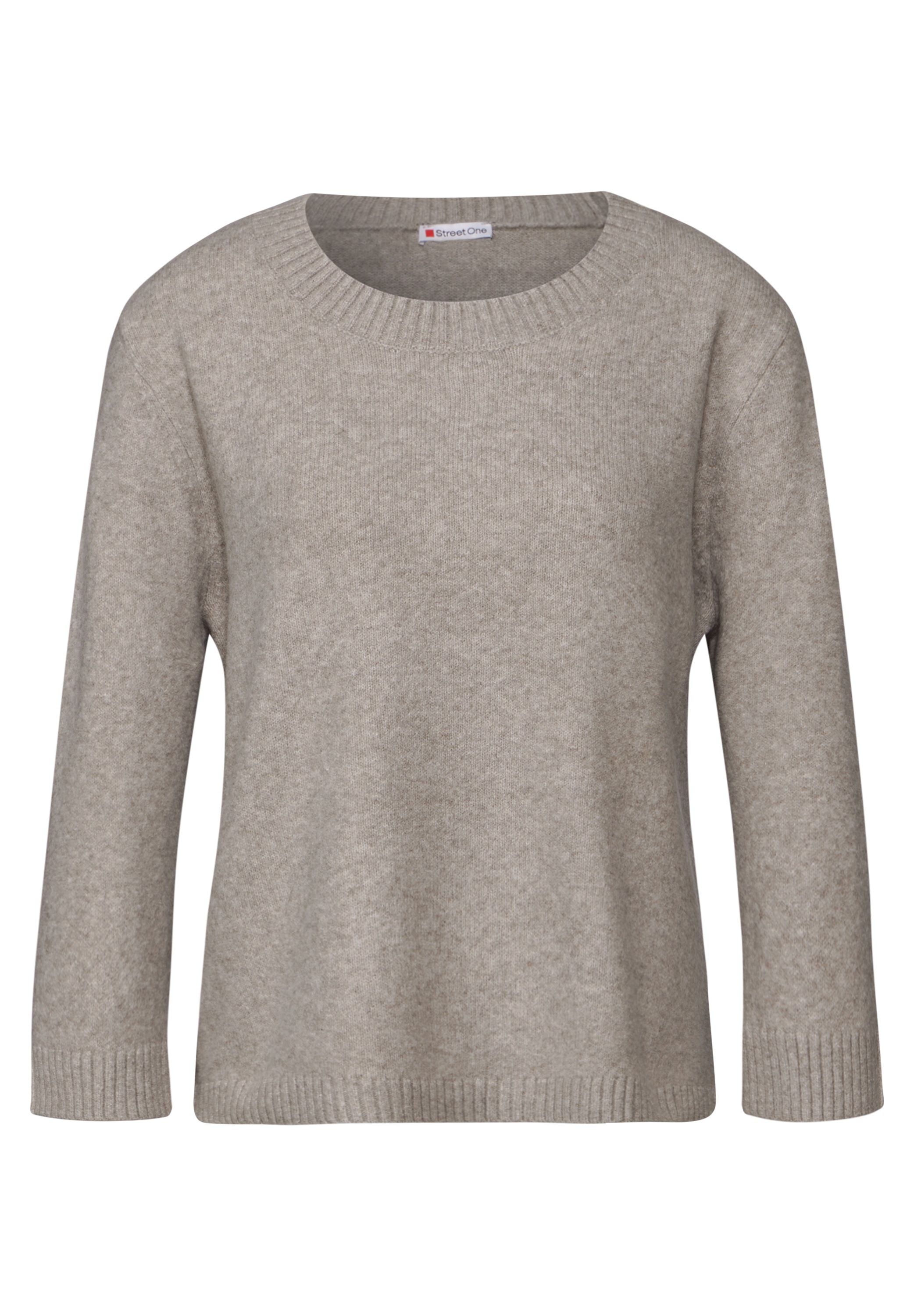 STREET ONE Strickpullover, mit 3/4 Ärmeln