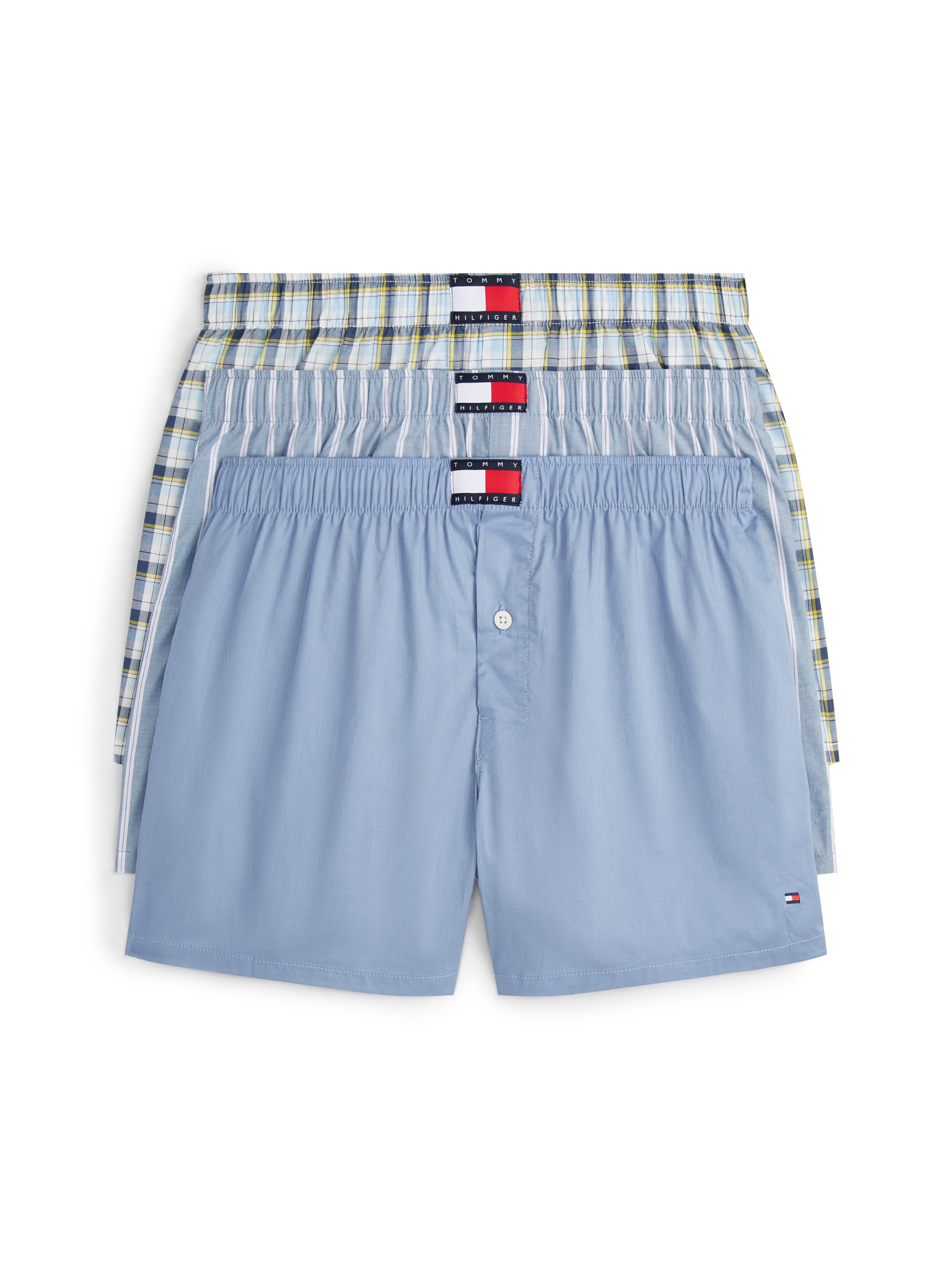 Tommy Hilfiger Underwear Webboxer "3P WOVEN BOXER PRINT", 3 Stk. mit Print günstig online kaufen