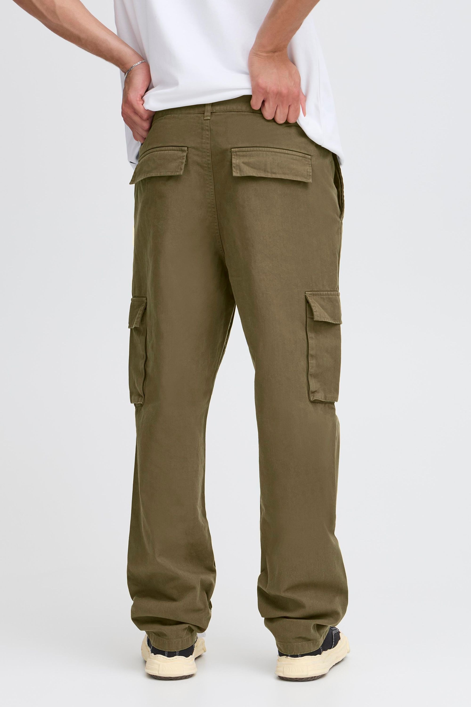 !solid Cargohose SOLID "Cargohose SDLIAM CARGO", Herren, Gr. XXL, N-Gr, grün (ivy grün), Obermaterial: 100% Baumwolle CO., Hosen Cargohose 3
