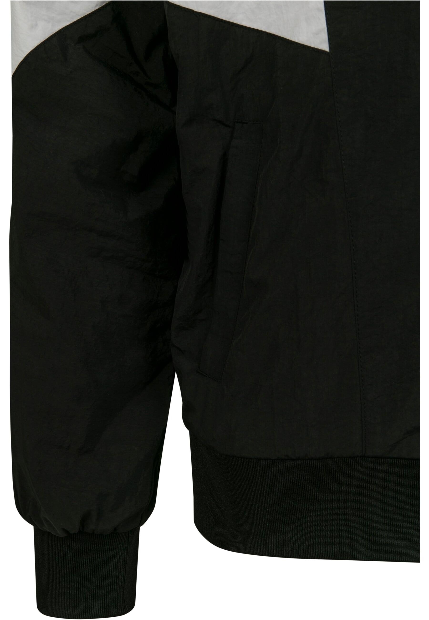 URBAN CLASSICS Allwetterjacke »Urban Classics Herren Crinkle Panel Track Jacket«, (1 St.), mit Kapuze
