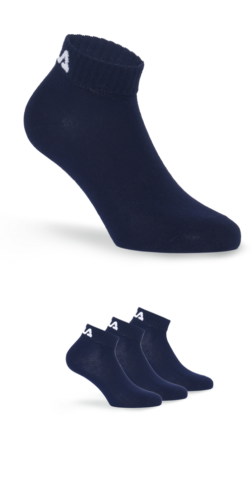 Fila Kurzsocken "UNISEX INVISIBLE PLAIN SOCKS" 3 Paar tlg. mit Logostickere günstig online kaufen