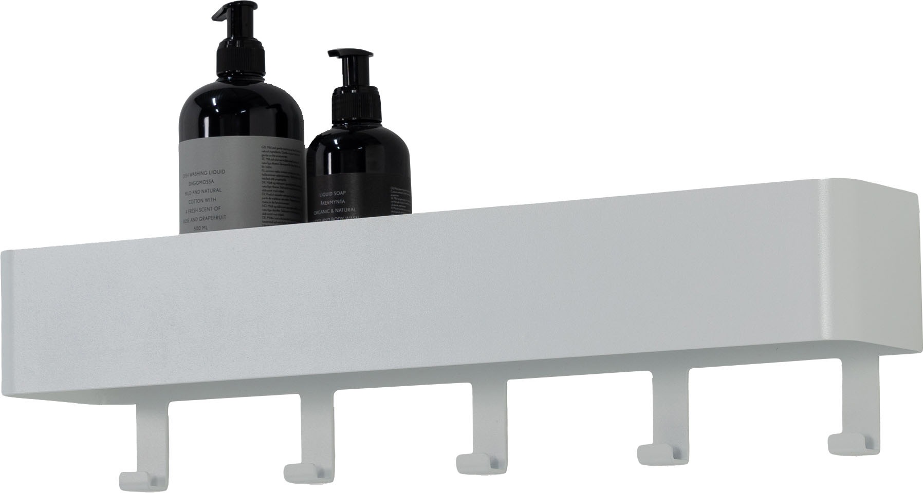 Thumbnail - Spinder Design Garderobenhaken "Multi 5" 2-in-1 Wandregal + Garderobe