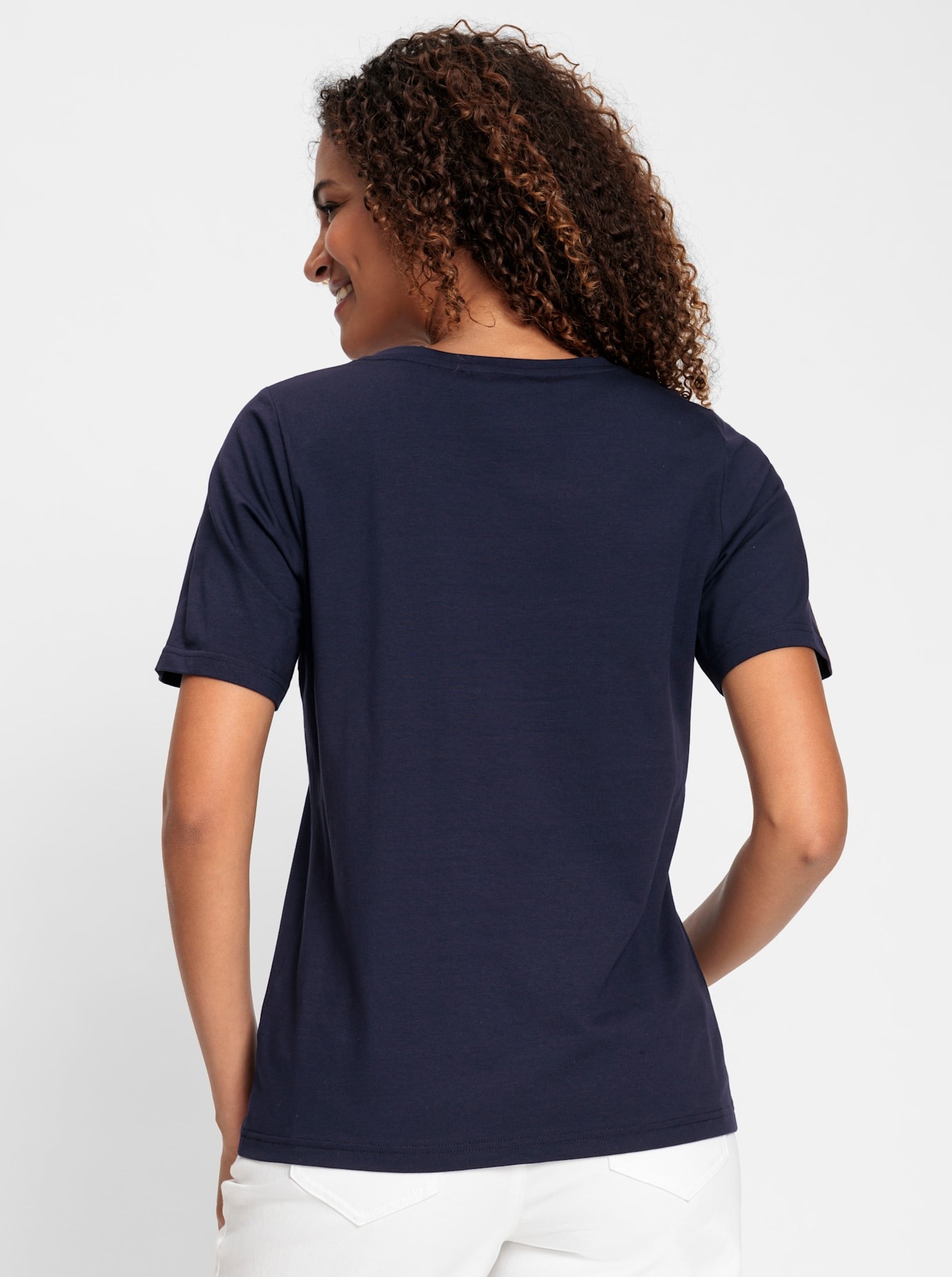 Casual Looks Kurzarmshirt »Kurzarm-Shirt«, (1 tlg.)