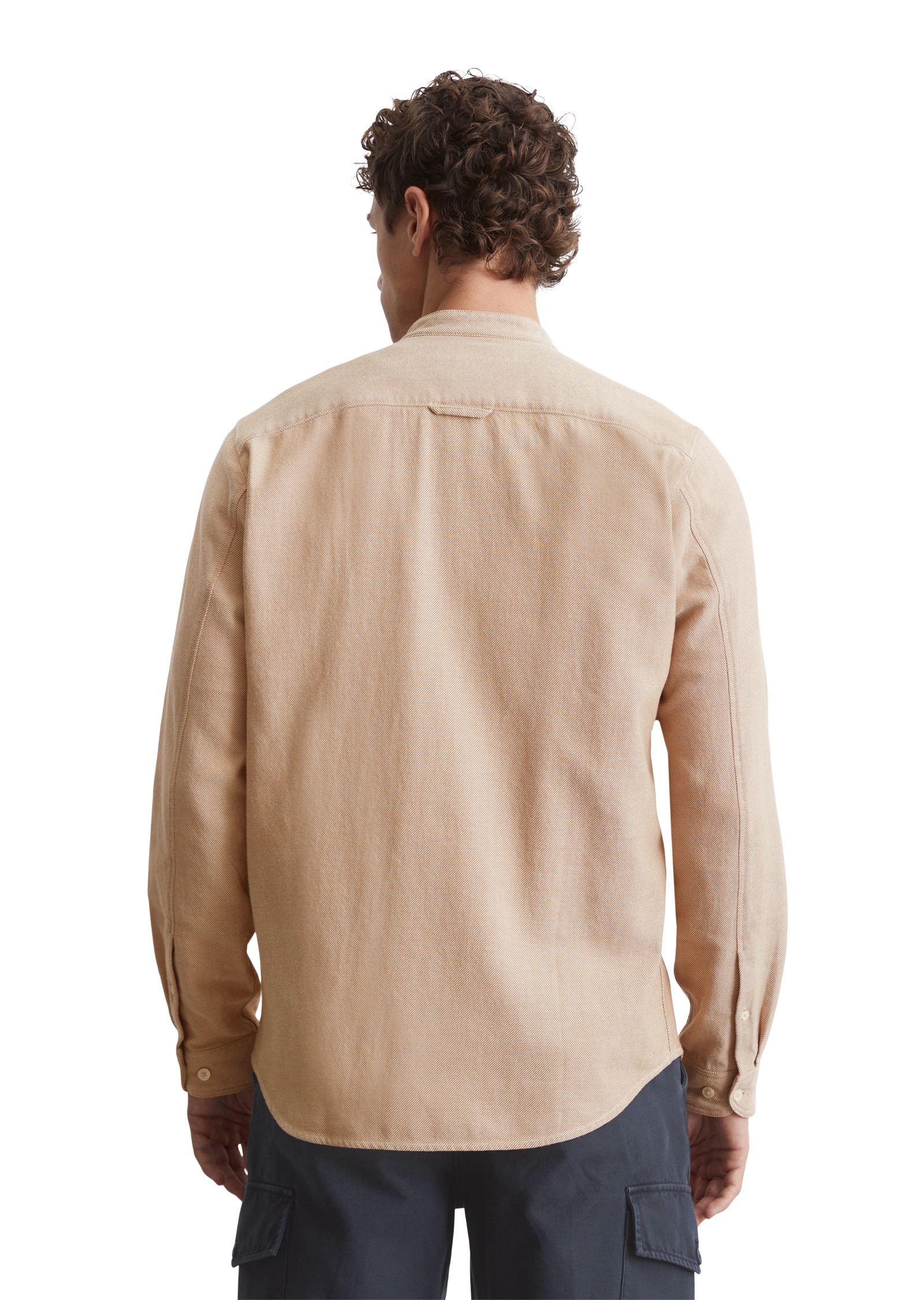 Marc O'Polo DENIM Langarmhemd »aus weichem Bio-Baumwoll-Twill«