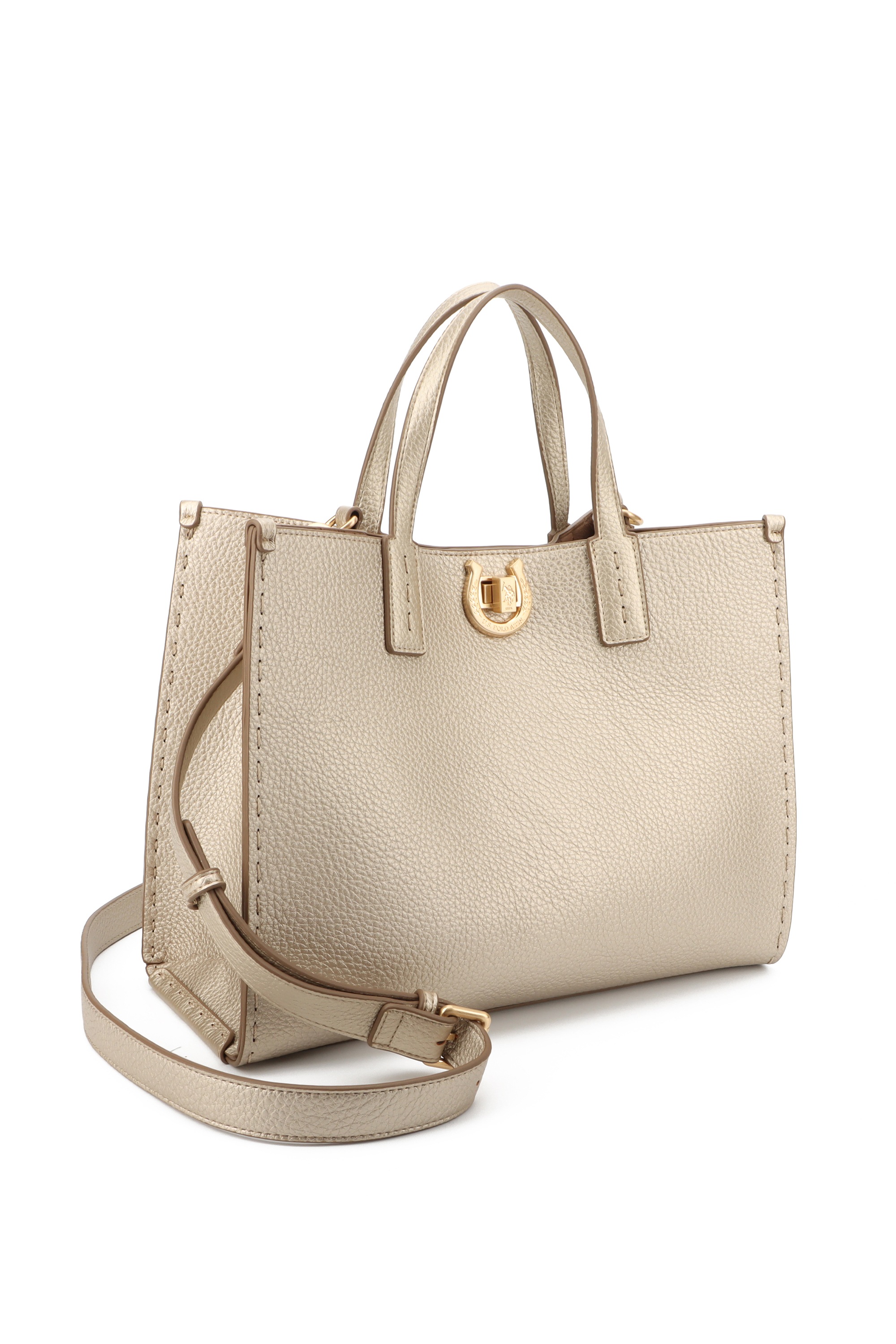 U.S. Polo Assn. Tragetasche »MIDDLETON DOUBLE HANDLE BAG WITH EXTRA BAG. Damen« Tragetasche Damen, Shopper, Einkaufstasche, Fashion, Lifestyle, Sale