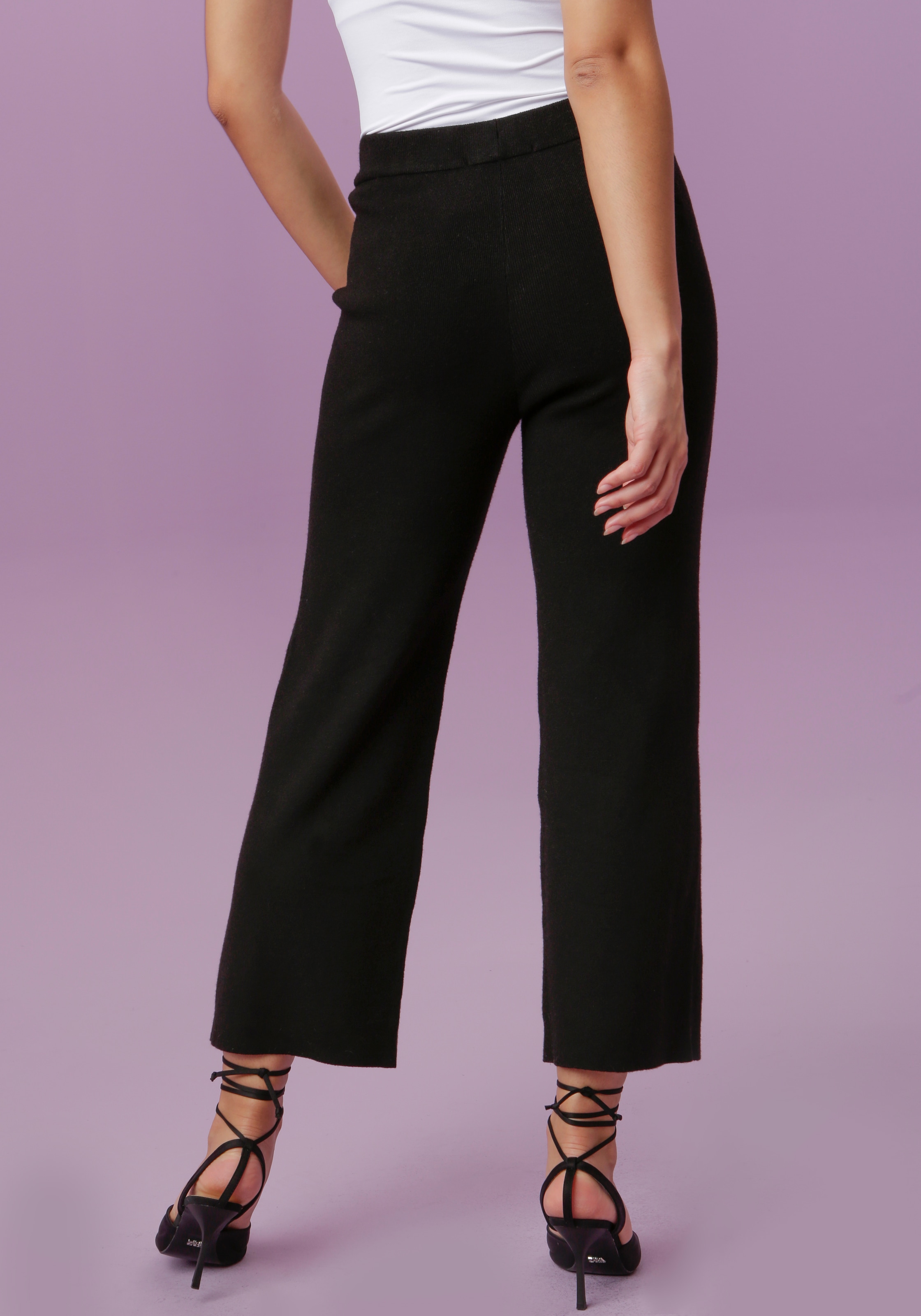Aniston CASUAL Strickhose, in kaufen Culotte-Form | trendiger BAUR für
