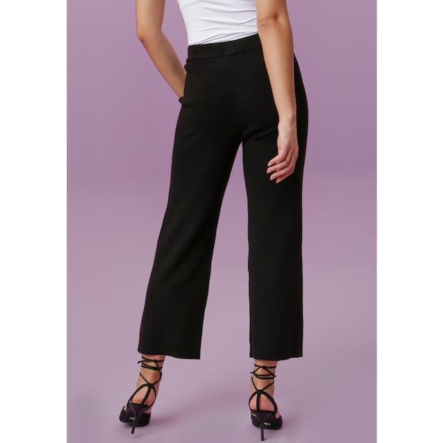 Aniston CASUAL Strickhose, in trendiger Culotte-Form für kaufen | BAUR