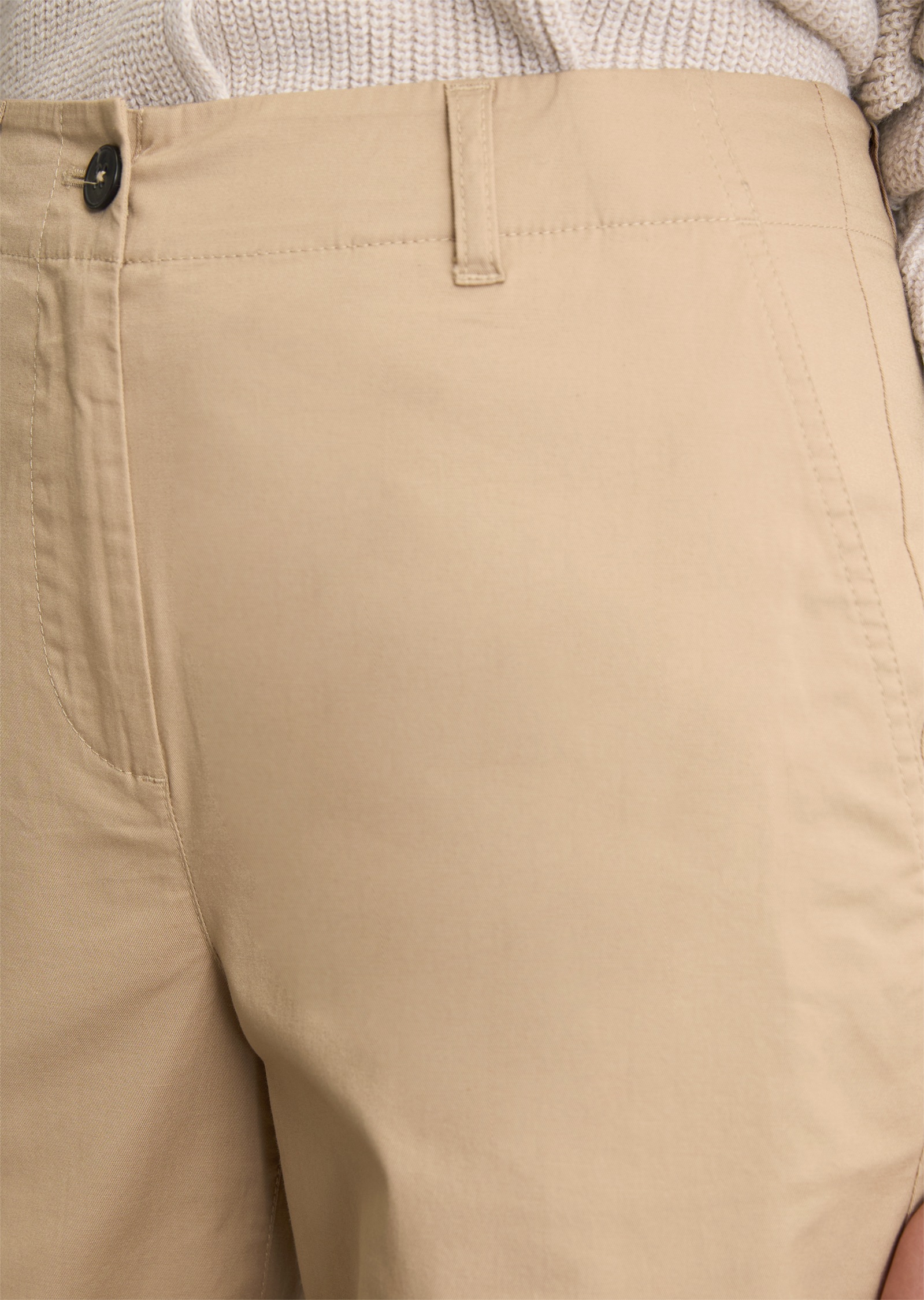 Thumbnail - Marc OPolo Chinohose "Lande" weit, aus stretchigem Organic Cotton-Twill