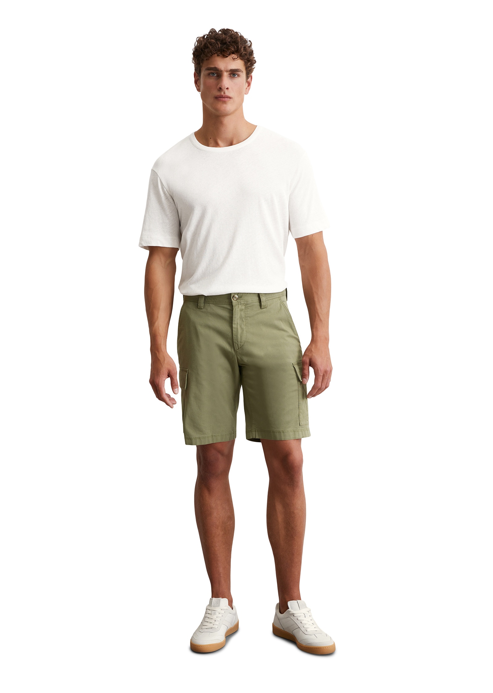 Marc O'Polo Shorts »aus leichtem Bio-Baumwoll-Twill«
