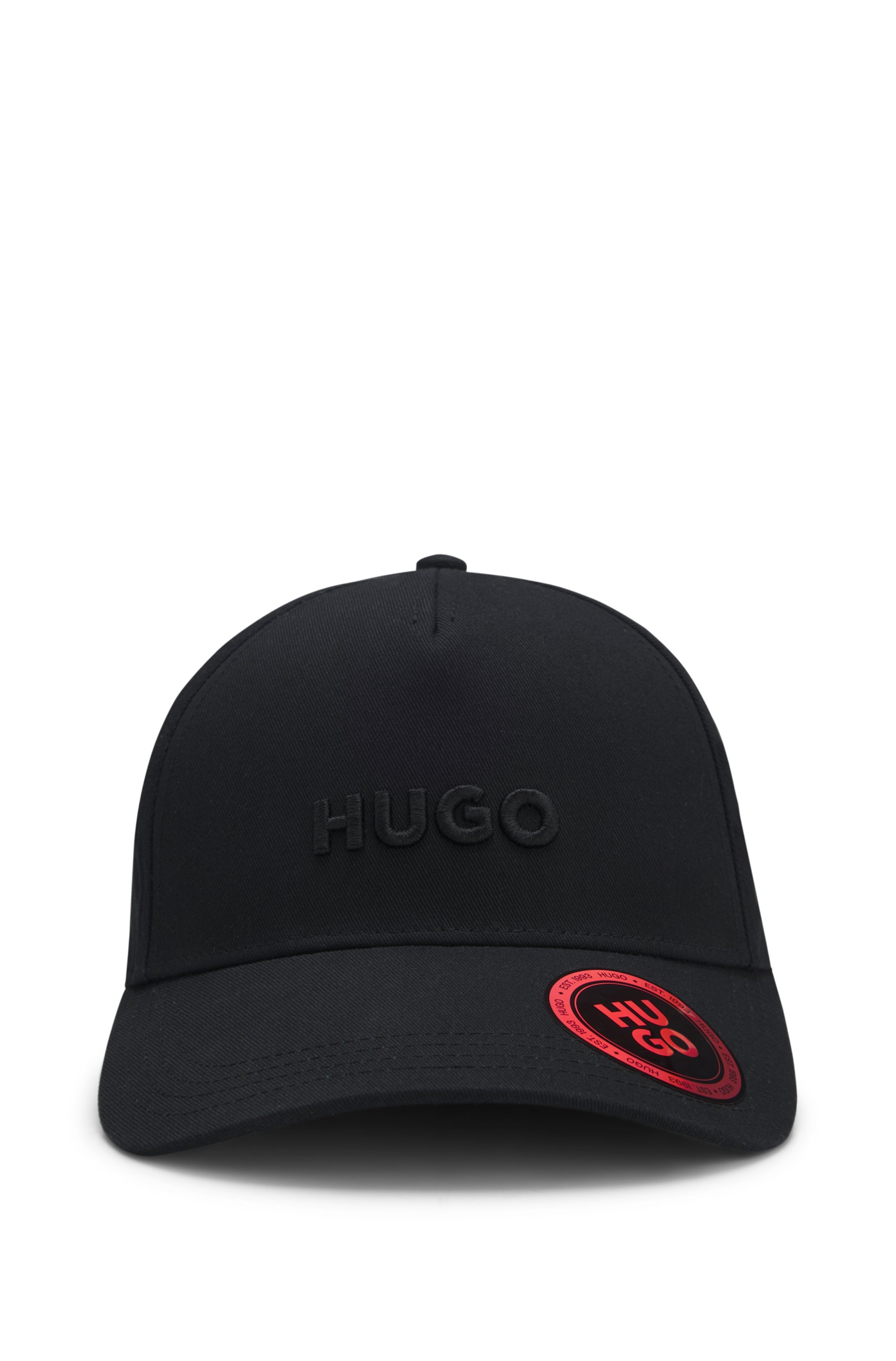 Thumbnail - HUGO Baseball Cap mit 3D Logostickerei, verstellbarer Verschluss, unisex