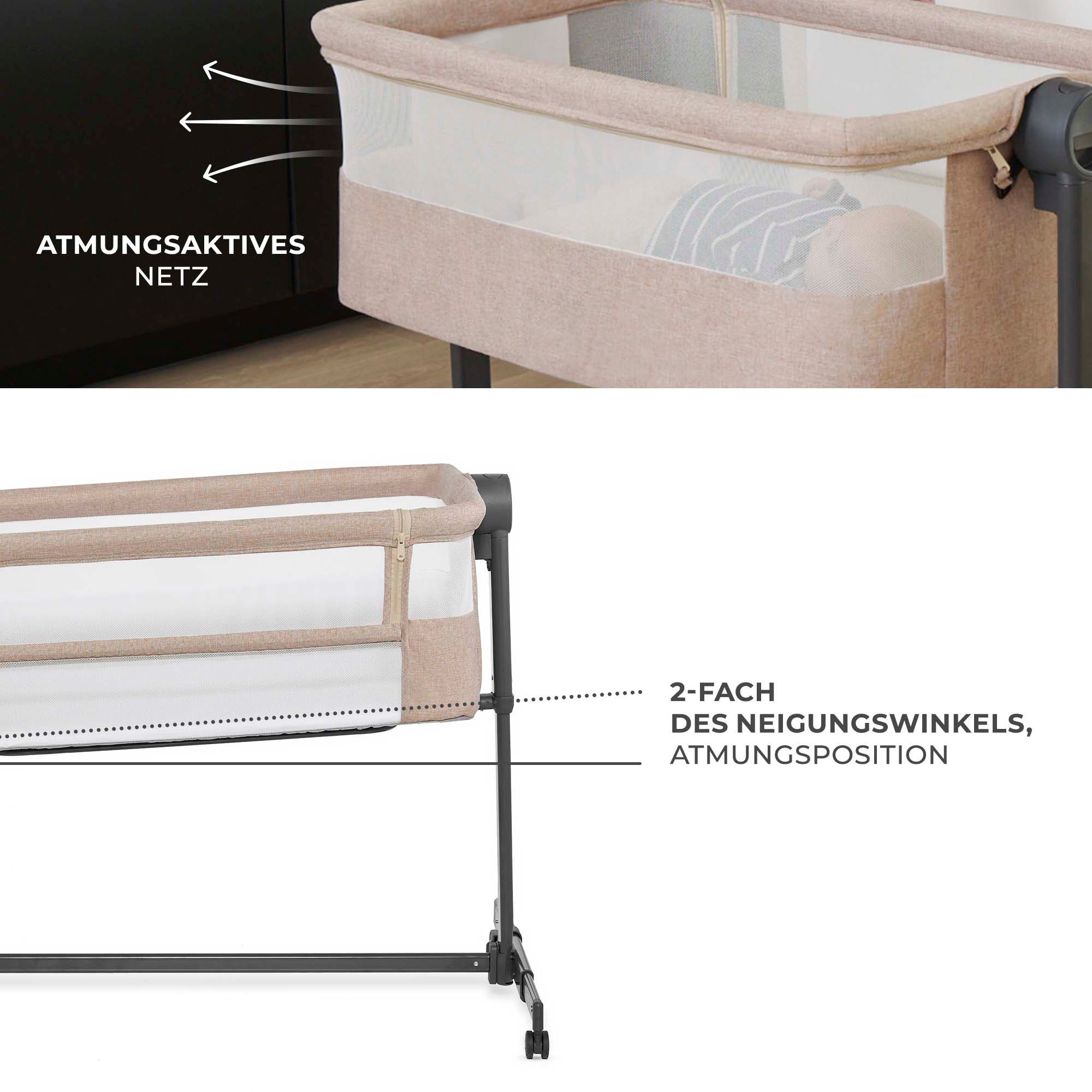 Kinderkraft Beistellbett »Neste Up 2«