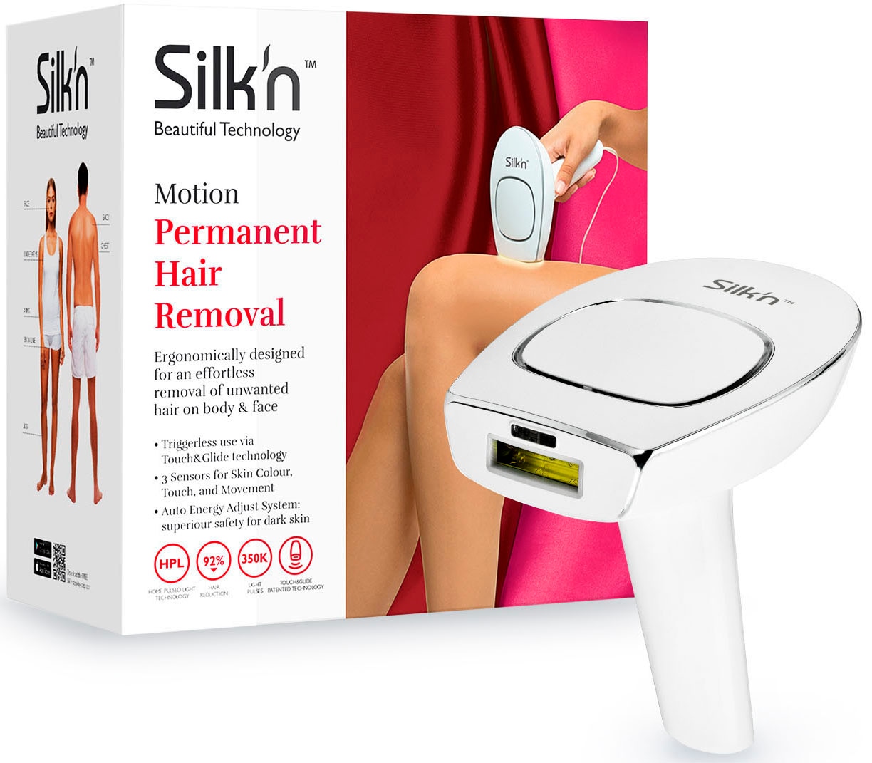 Silk'n HPL-Haarentferner »Motion«, 350000 Lichtimpulse, Triggerless system  online kaufen | BAUR