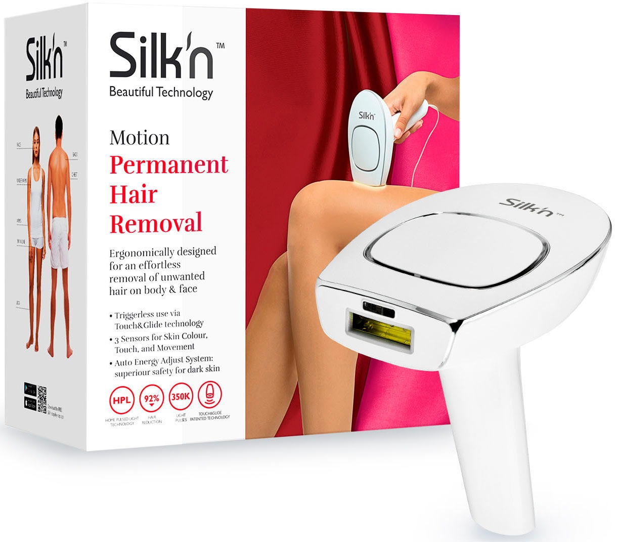 Silk\'n HPL-Haarentferner »Motion«, 350000 Lichtimpulse, Triggerless system  online kaufen | BAUR